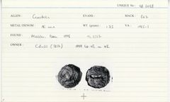 ABC 2996, реверс, cci