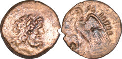 реверс Coins of the Ptolemaic Empire Vol. I, Part II, no. B207