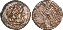 Coins of the Ptolemaic Empire Vol. I, Part II, no. B207, реверс, cealex