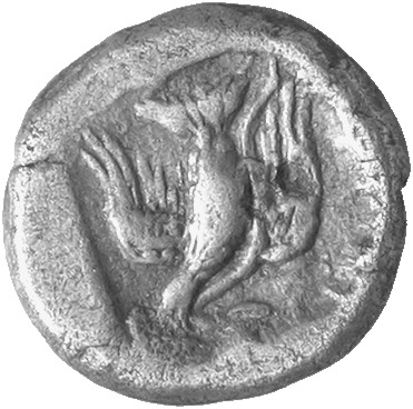 CN Type cn.sparadocus_odrysian_thrace.1_ed.4, реверс, cn-coins