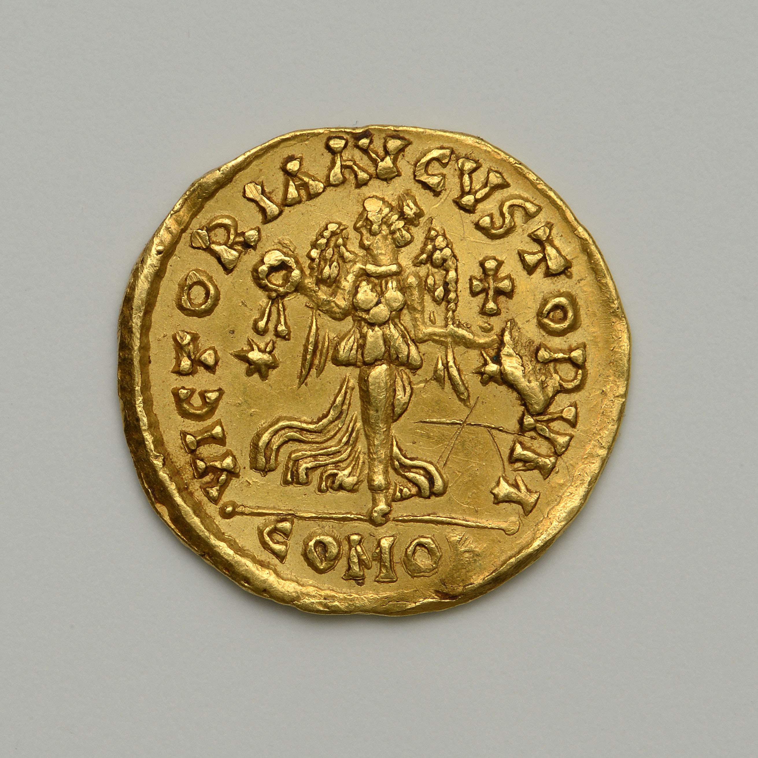 реверс Theodoric — Tremissis (Rome, 491)