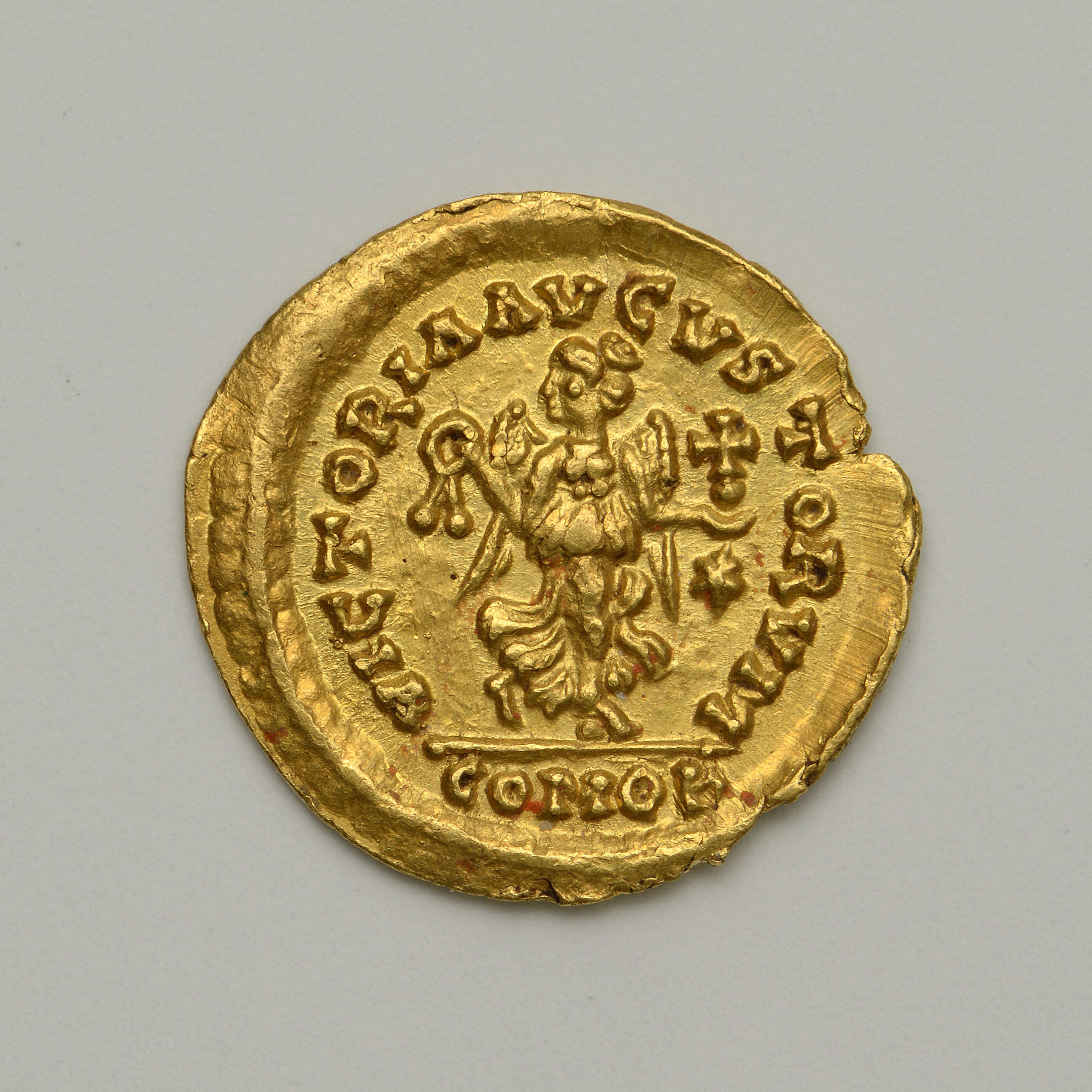 реверс Ostrogothic Authority — Tremissis (Rome, 527)