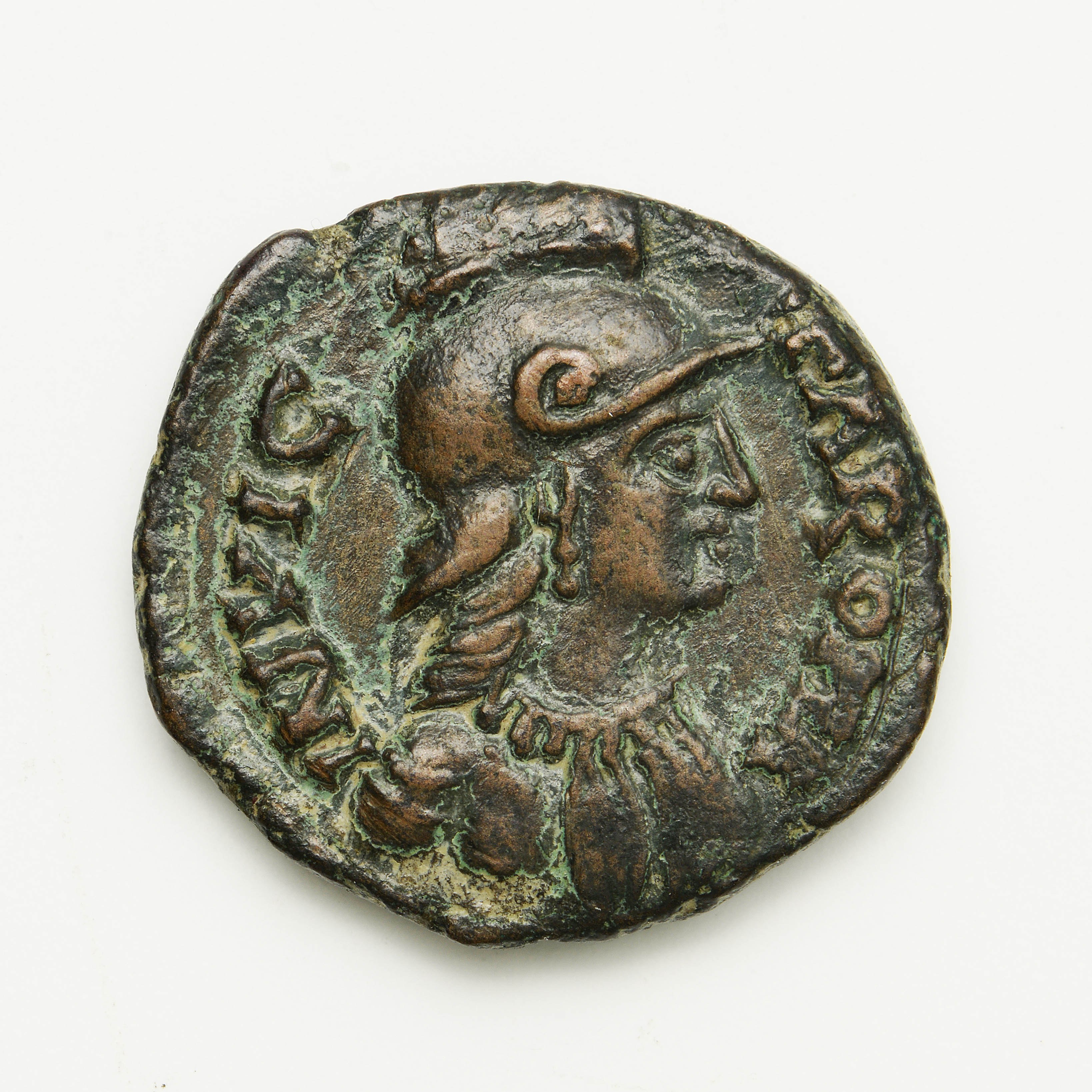 аверс Theodoric — Half Follis (Rome, 493)