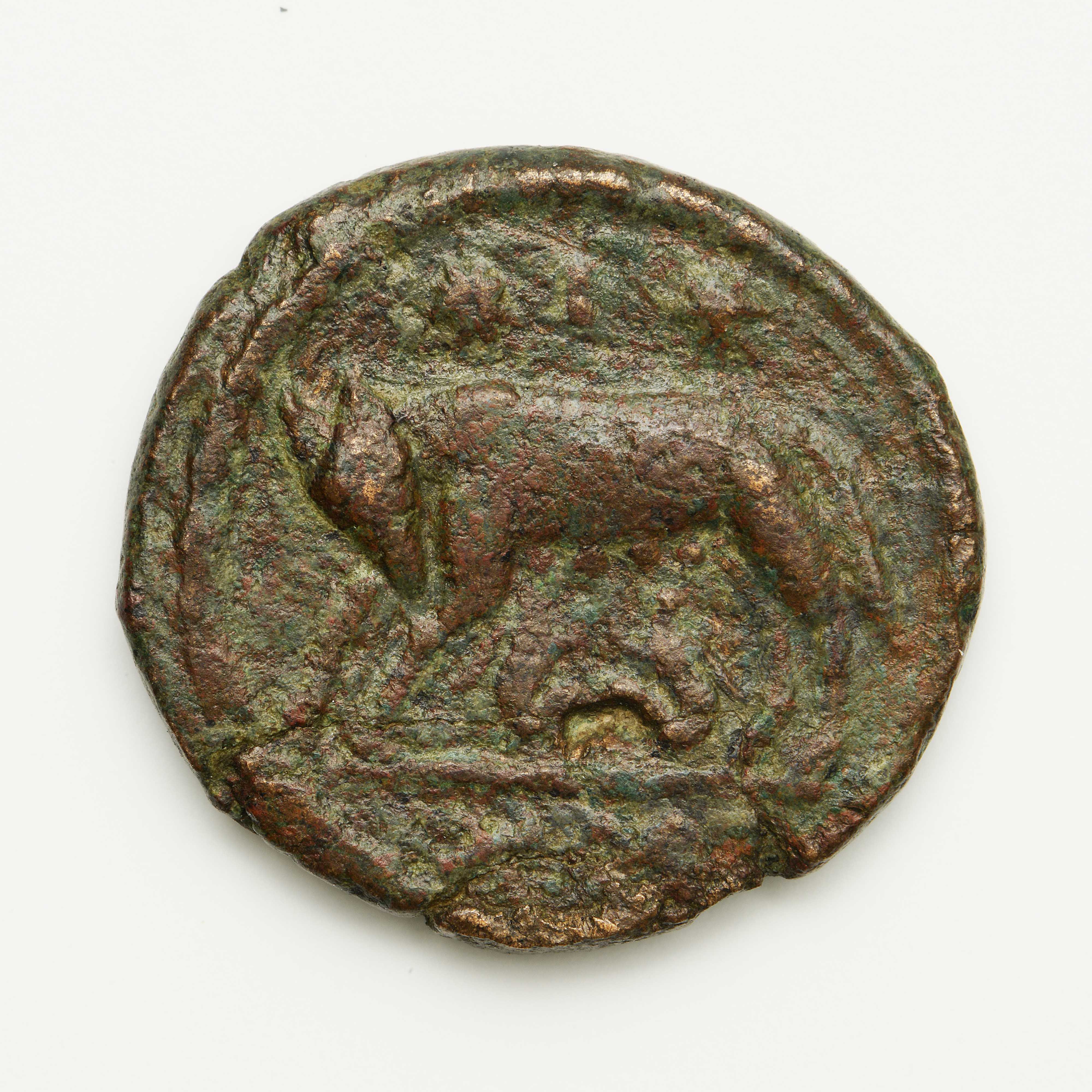 Theodoric — Half Follis (Rome, 493), реверс, do_byzant