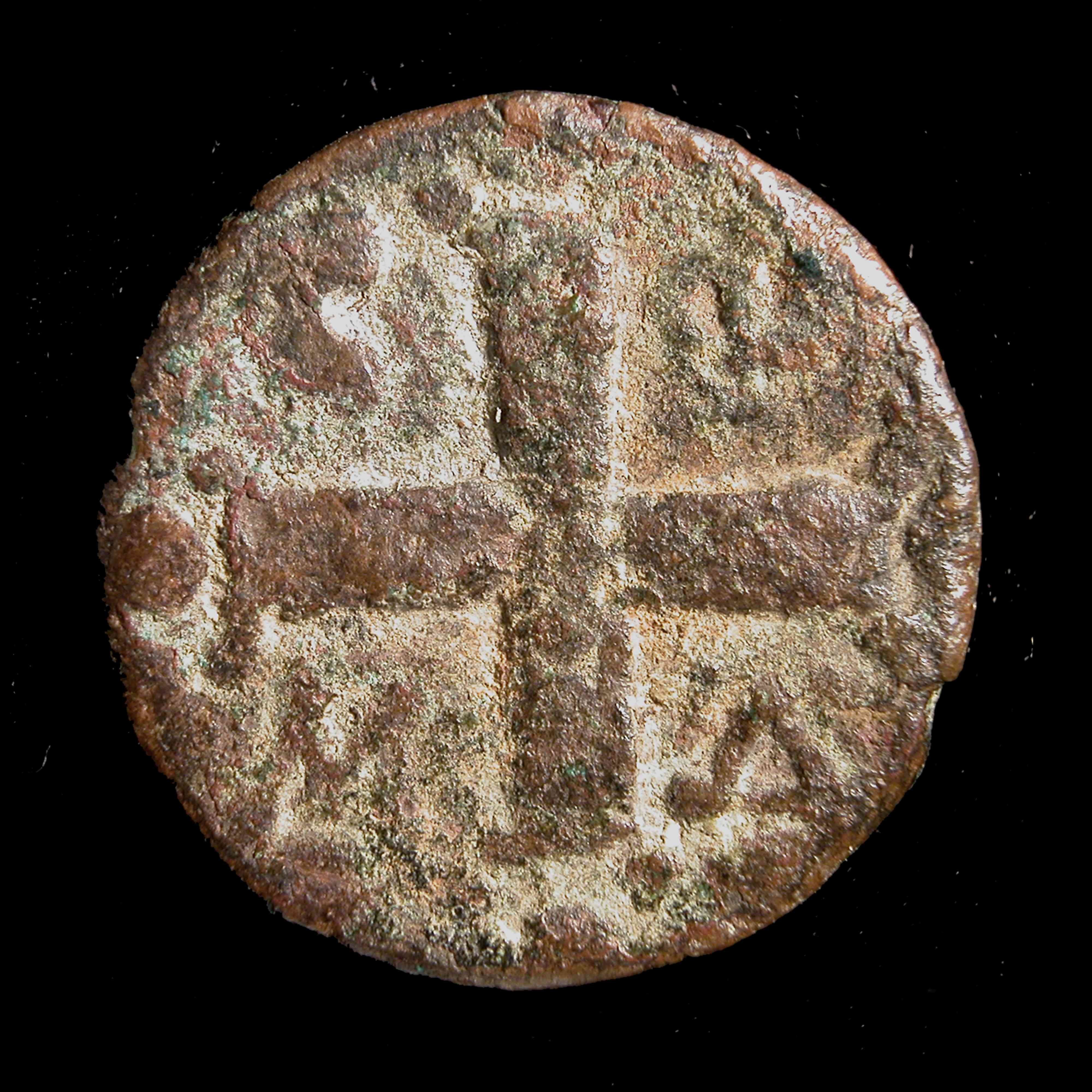 реверс Alexios I Komnenos — Tetarteron Noummion (Uncertain Mint, 1081)
