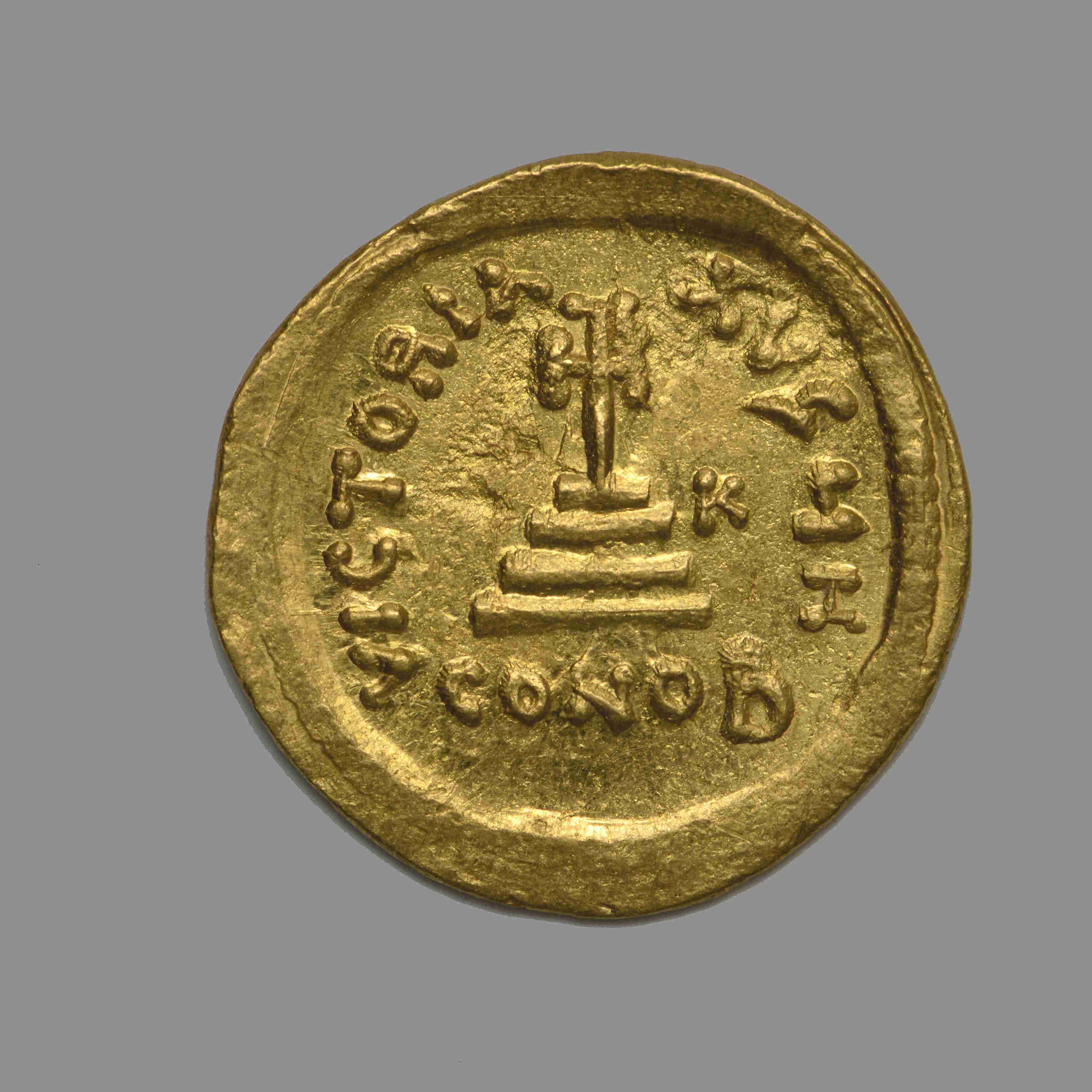 реверс Heraclius — Solidus (Constantinople, 629)
