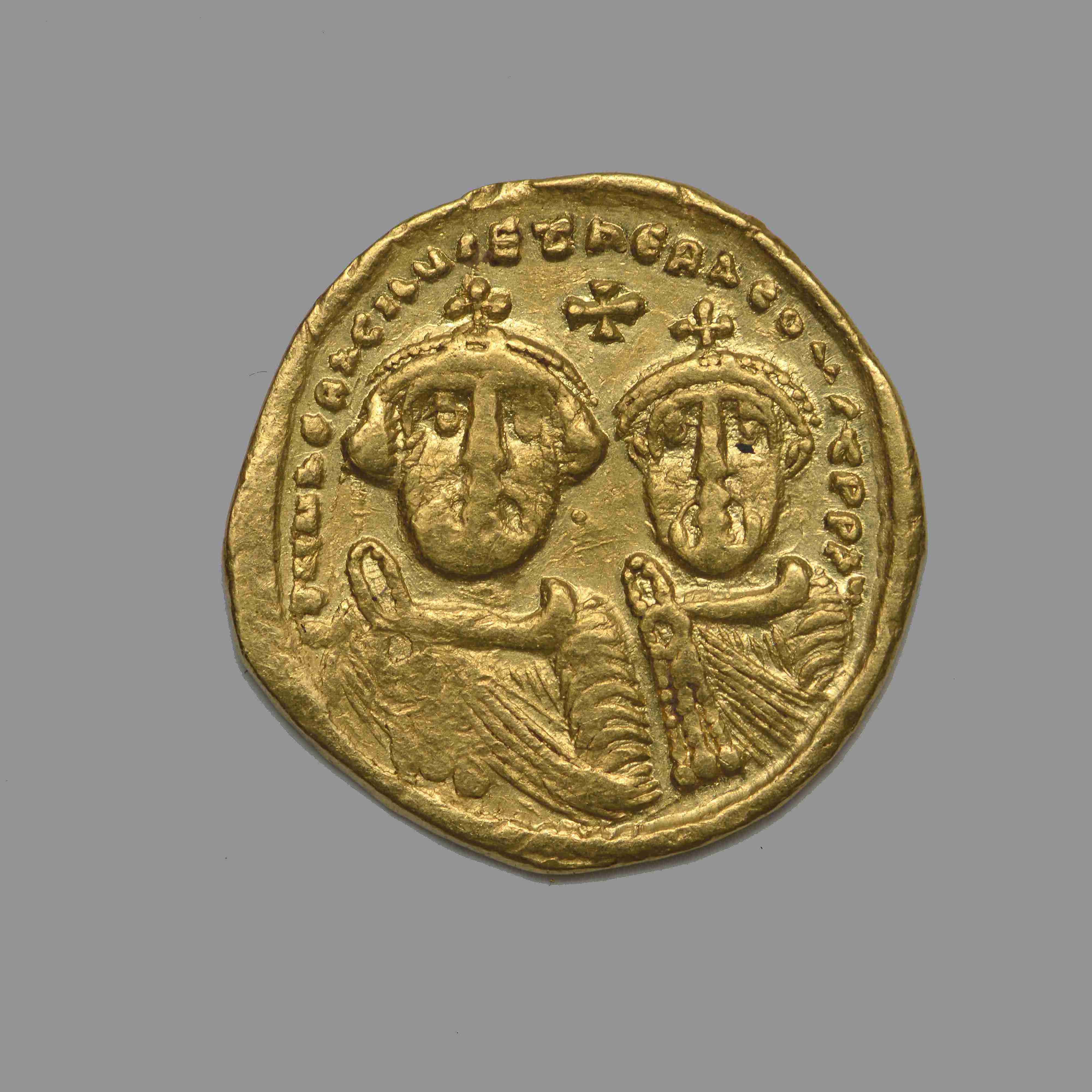 Heraclius — Solidus (Constantinople, 629), аверс, do_byzant