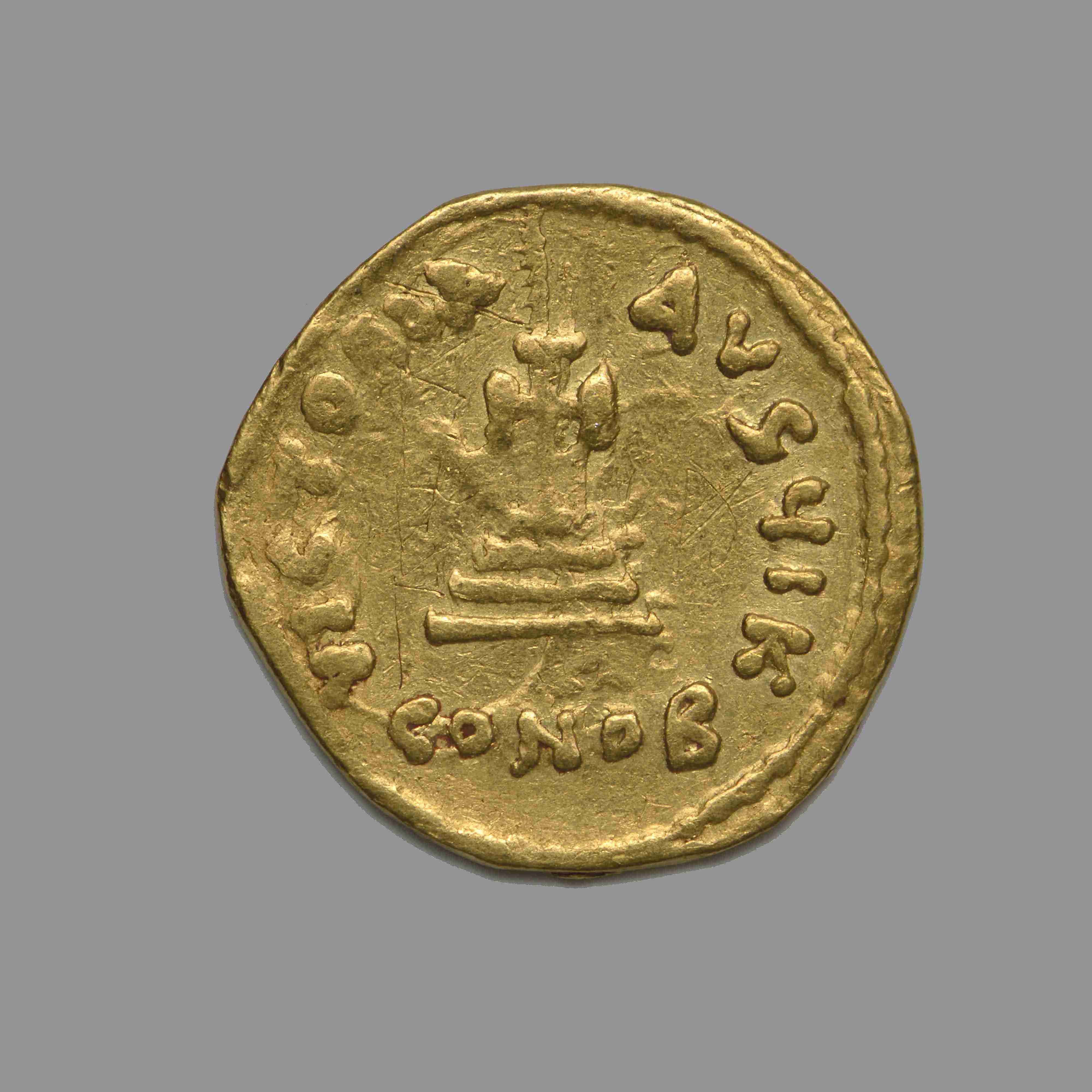Heraclius — Solidus (Constantinople, 629), реверс, do_byzant