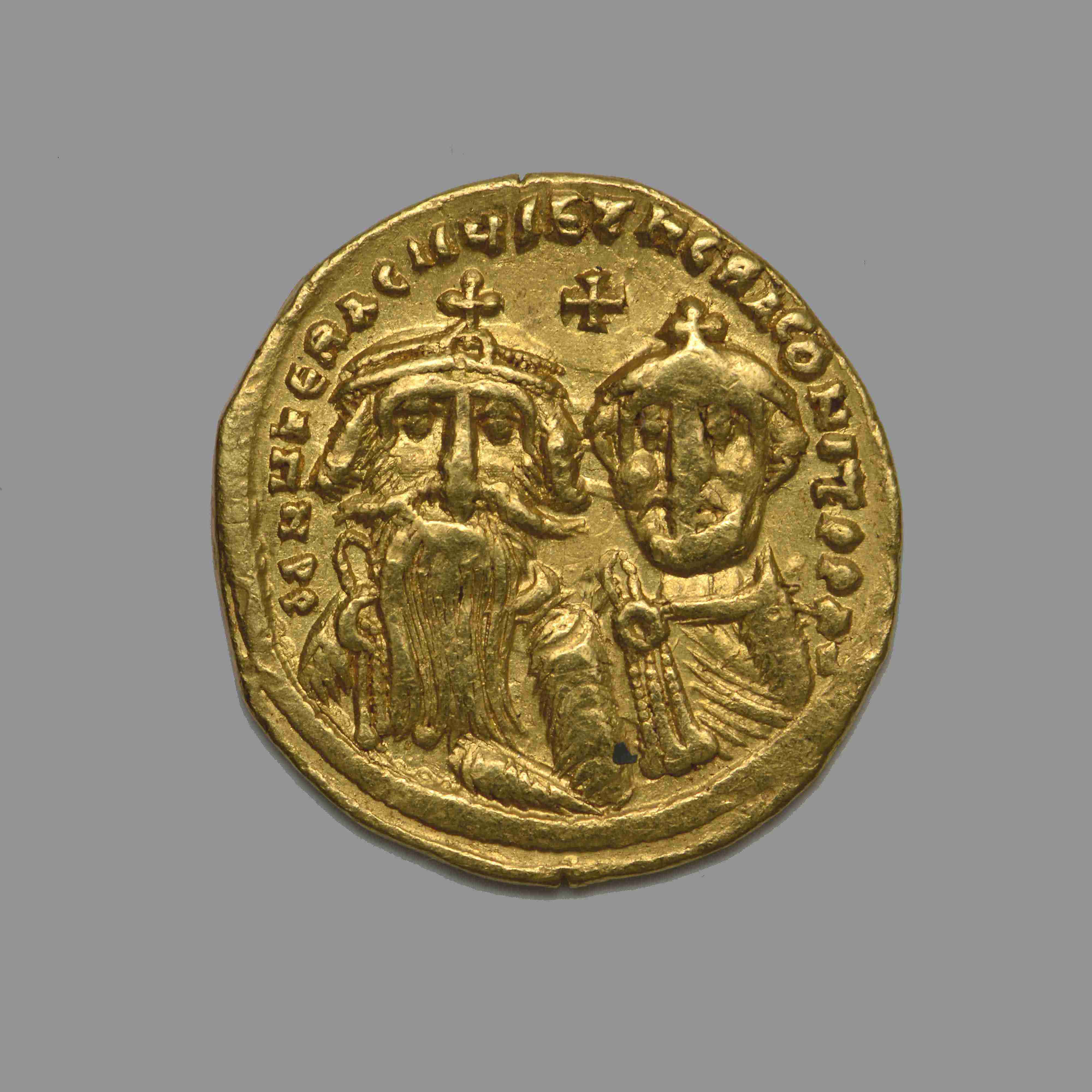 Heraclius — Solidus (Constantinople, 629), аверс, do_byzant