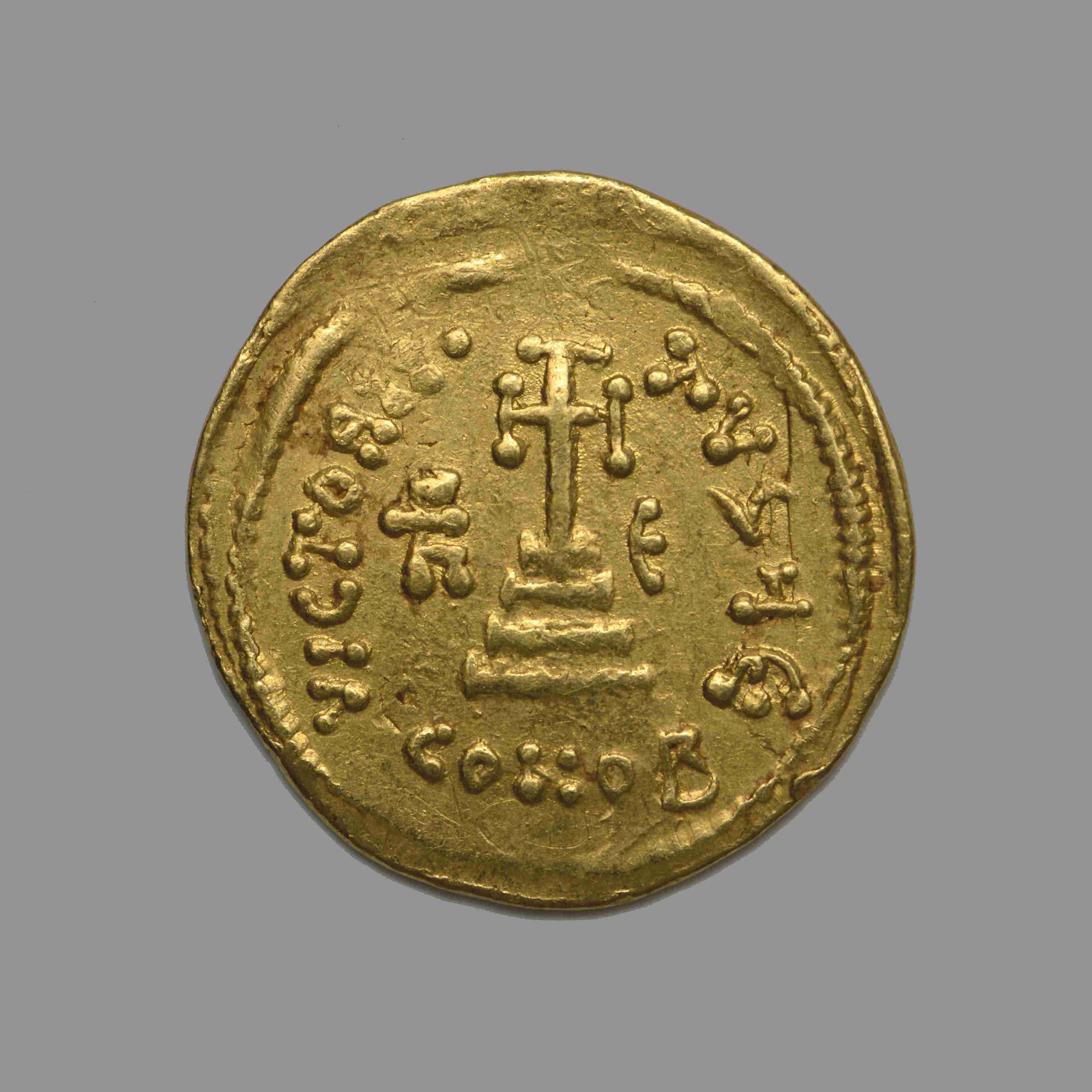 Heraclius — Solidus (Constantinople, 629), реверс, do_byzant
