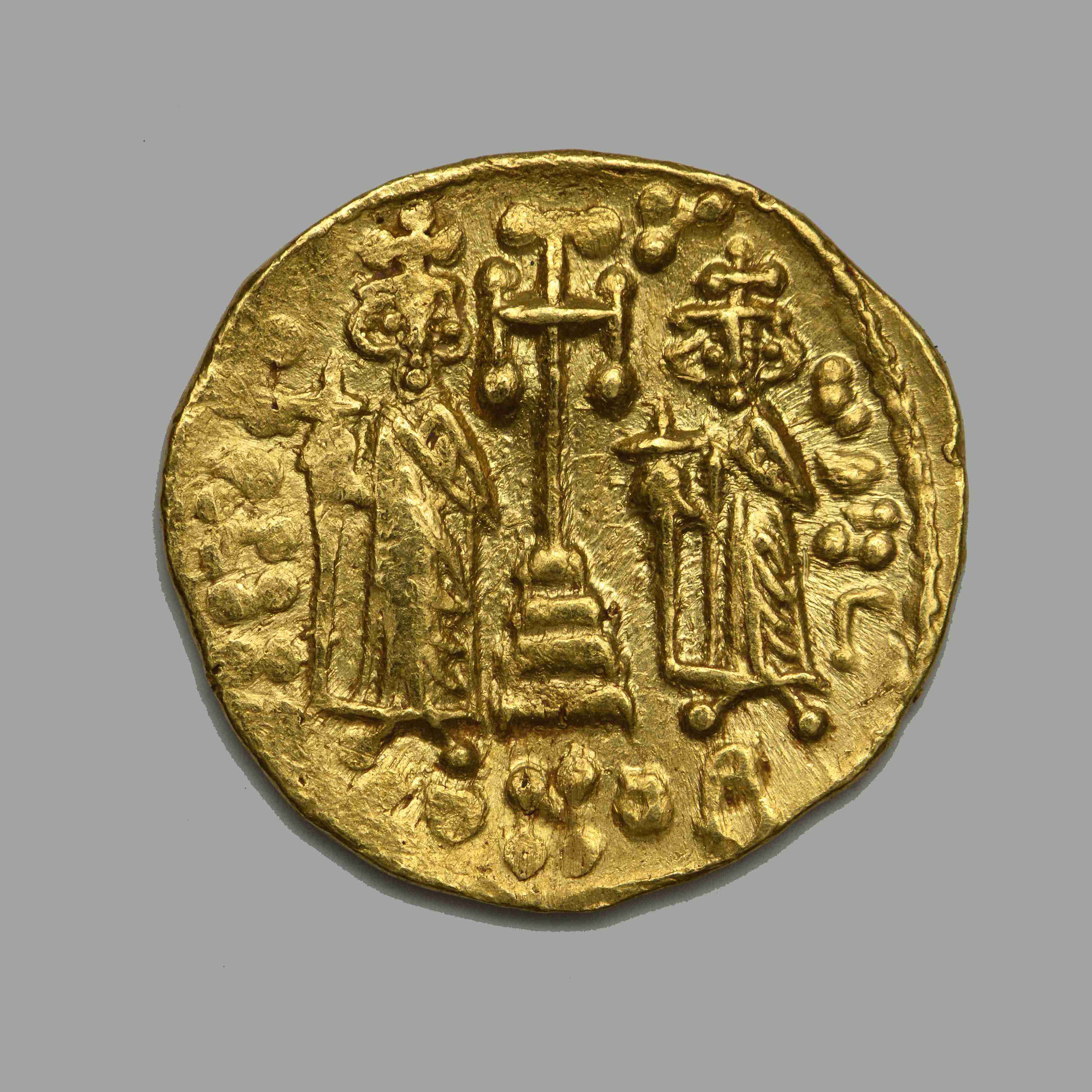 реверс Constantine IV — Solidus (Constantinople)