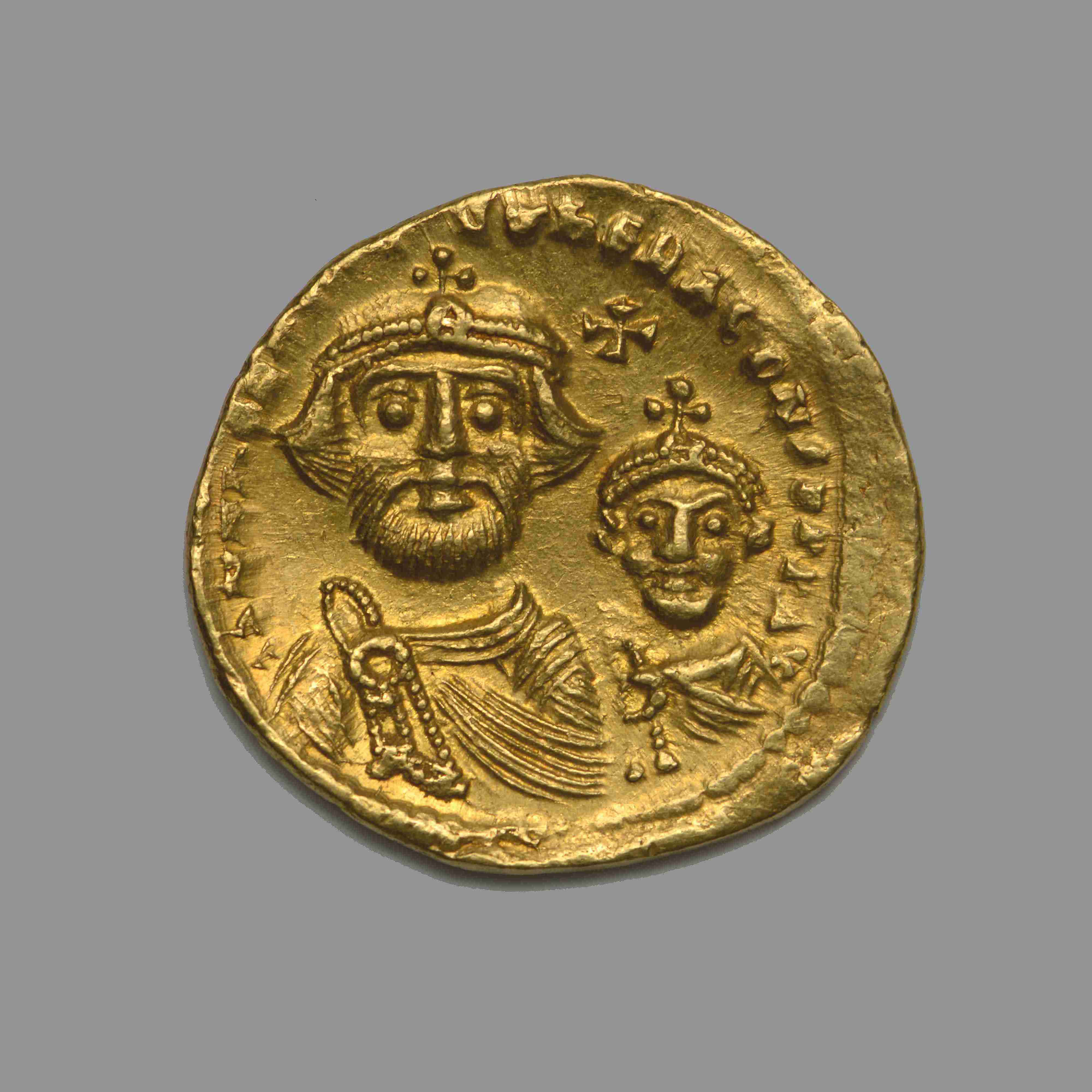 Heraclius — Solidus (Constantinople, 629), аверс, do_byzant