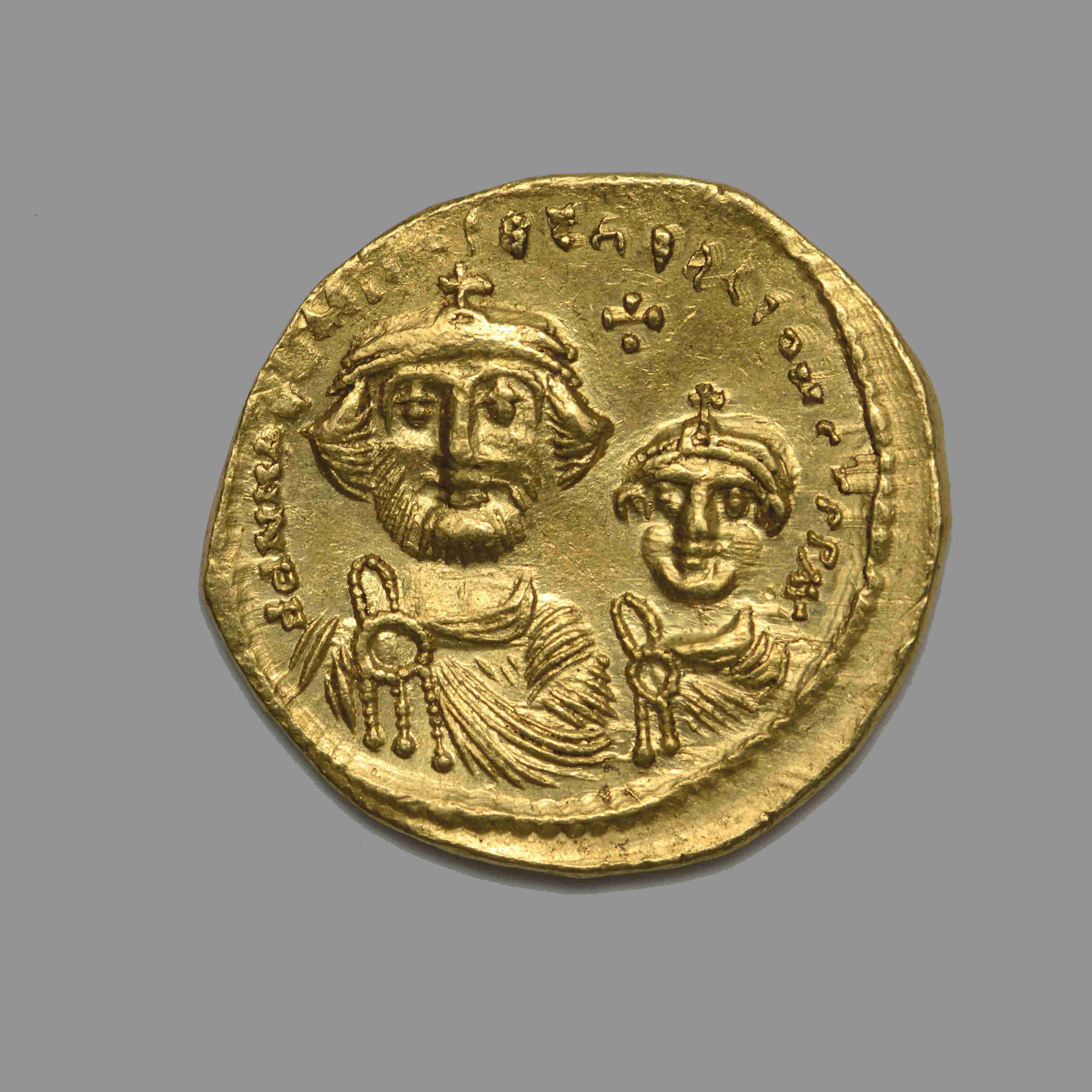 Heraclius — Solidus (Constantinople, 629), аверс, do_byzant
