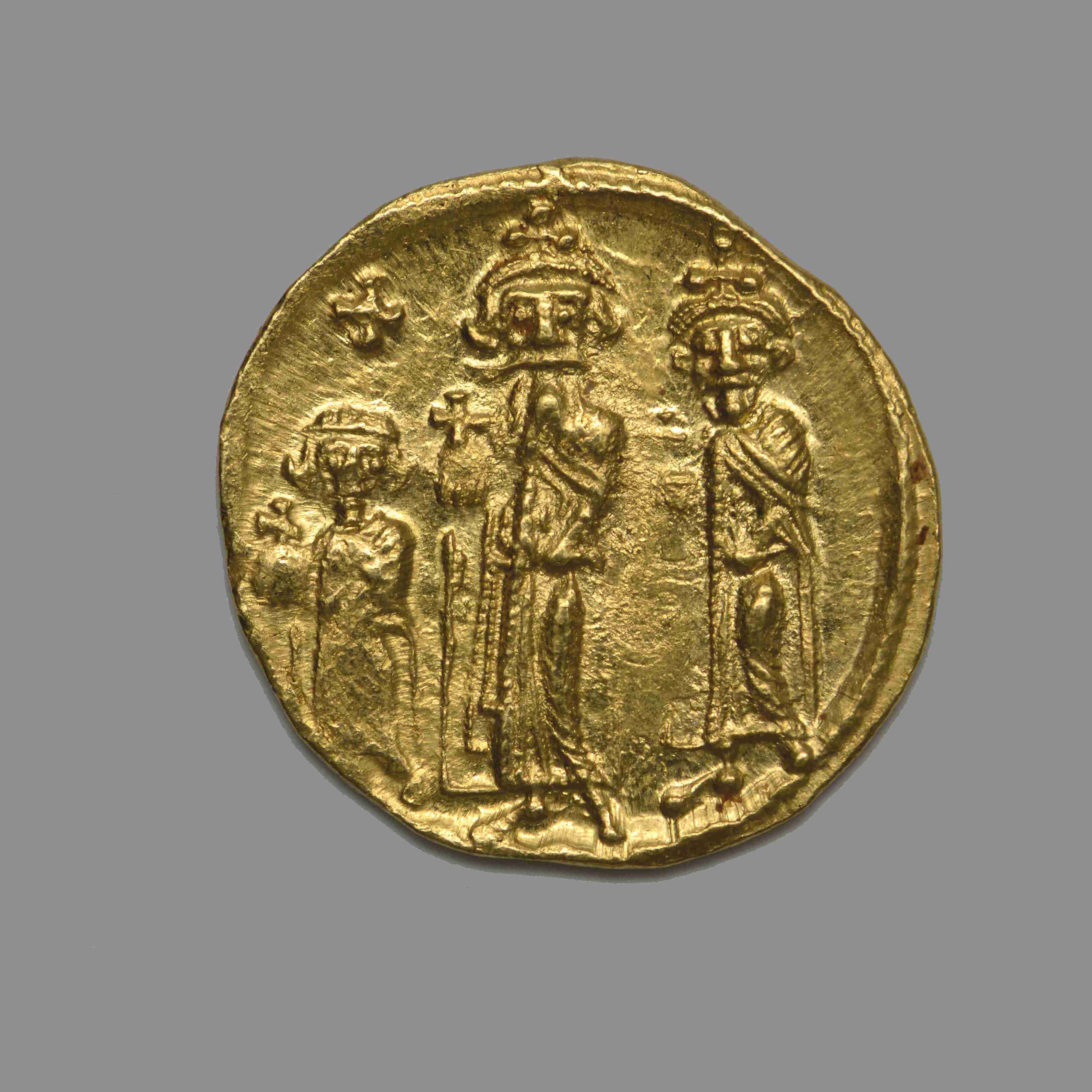 Heraclius — Solidus (Constantinople, 629), аверс, do_byzant