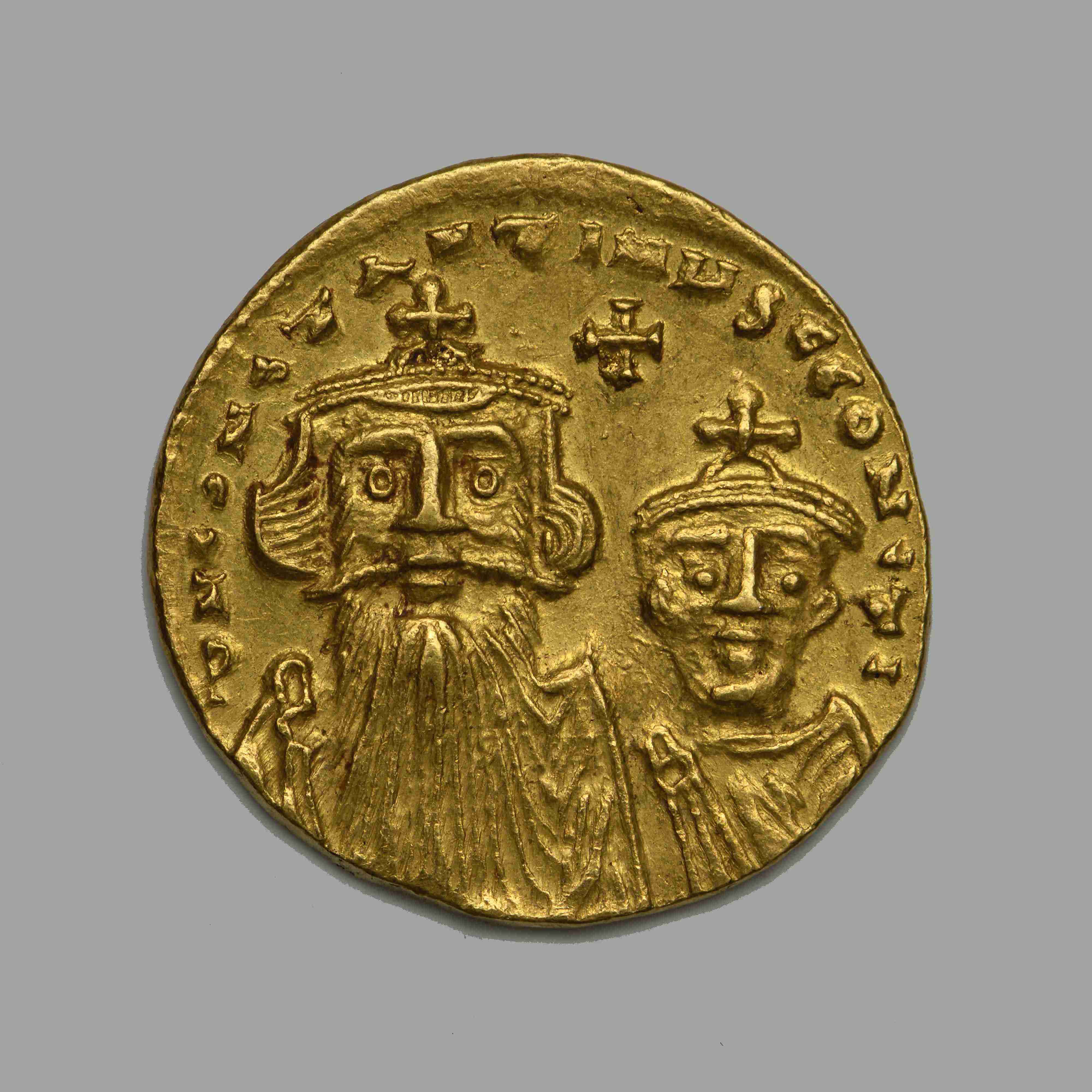 Constans II — Solidus (Constantinople, 642), аверс, do_byzant