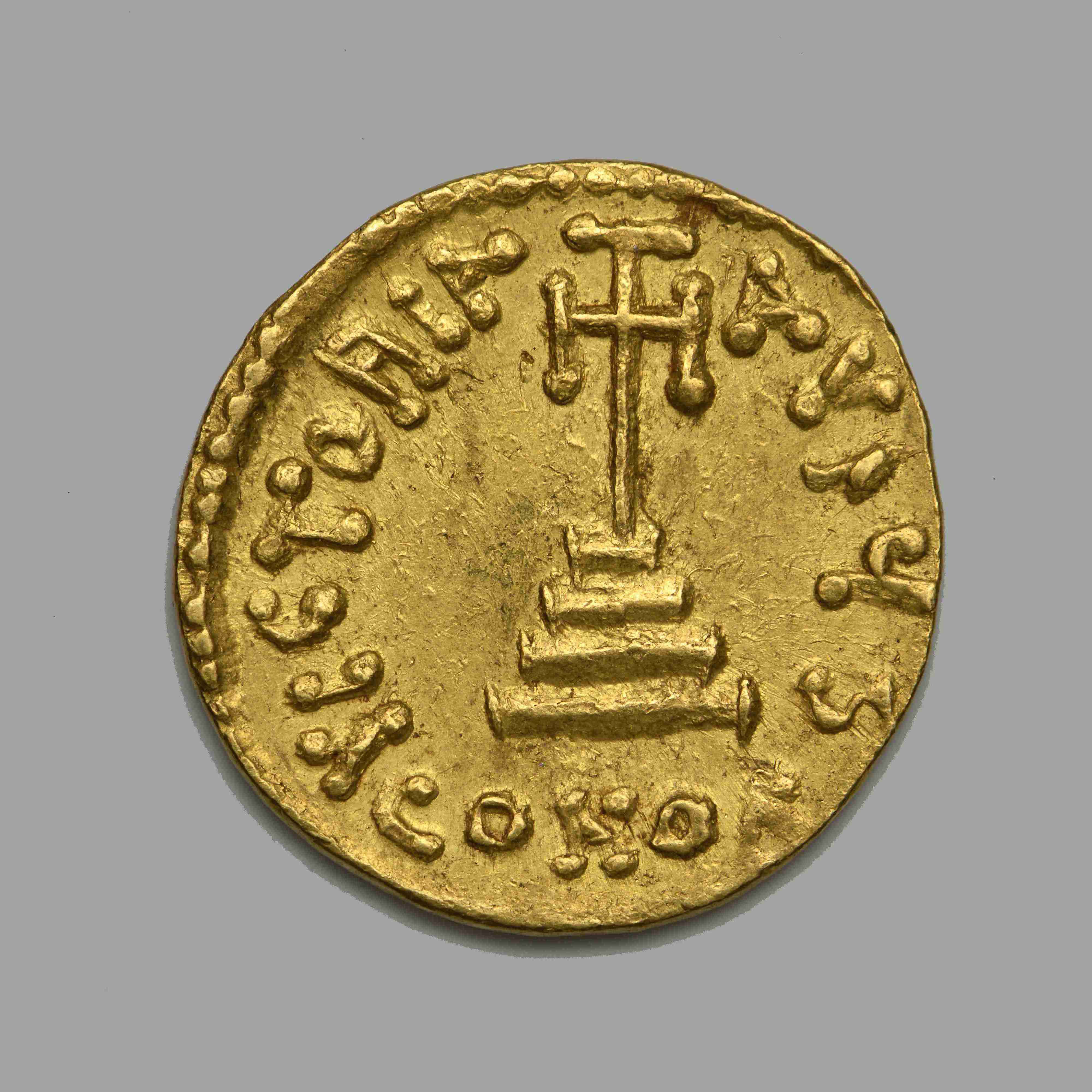 Constans II — Solidus (Constantinople, 642), реверс, do_byzant