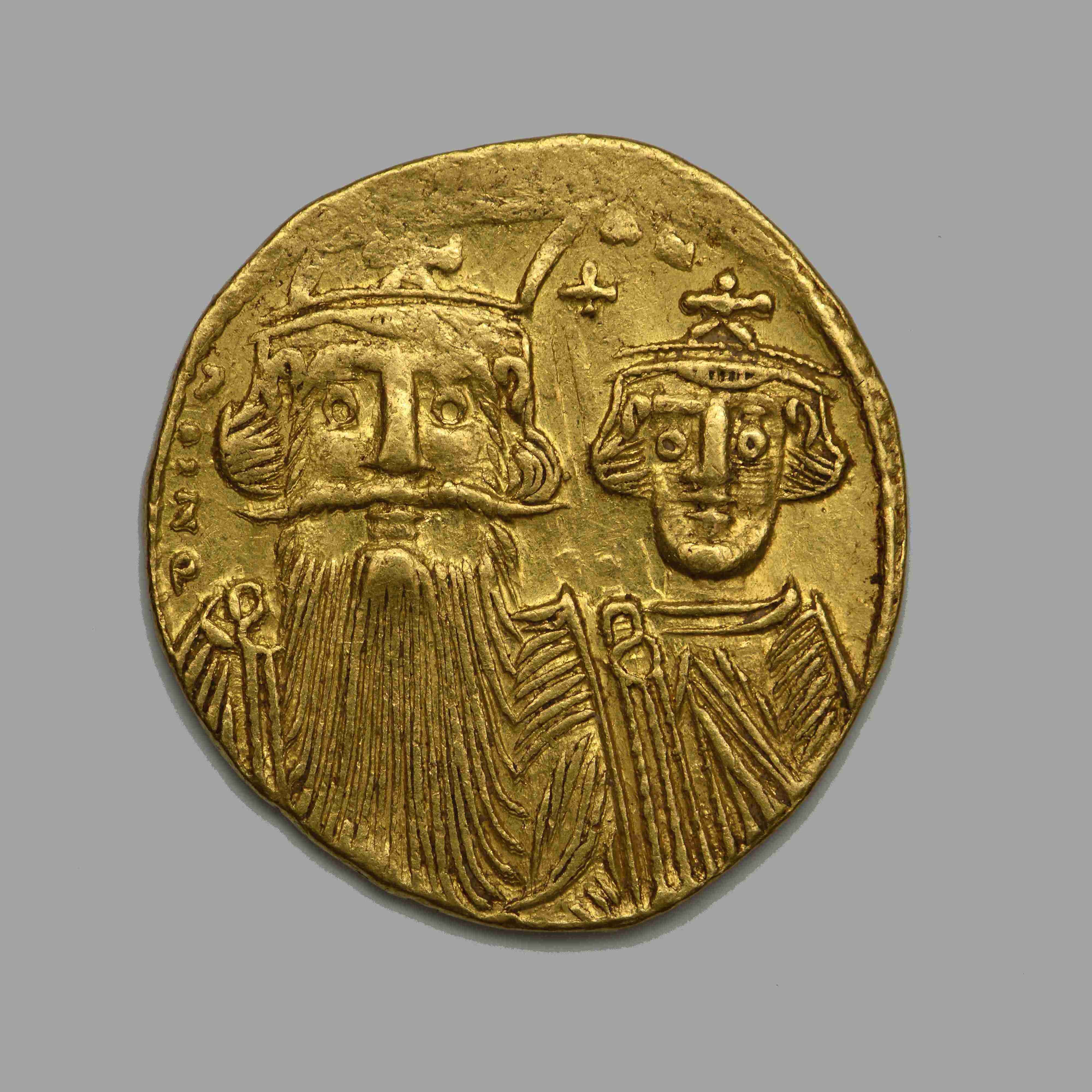 Constans II — Solidus (Constantinople, 642), аверс, do_byzant