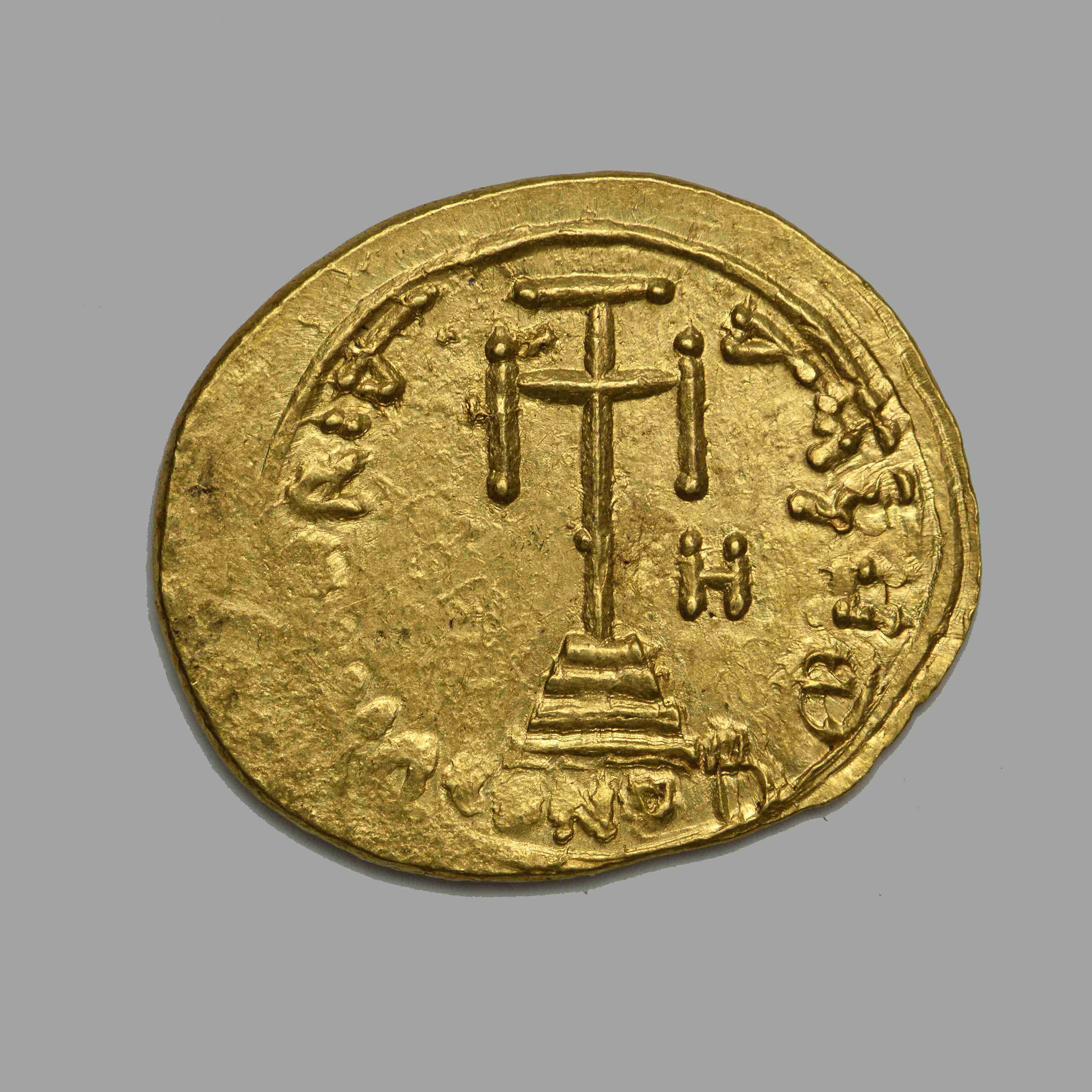 Justinian II — Solidus (Syracuse, 685), реверс, do_byzant