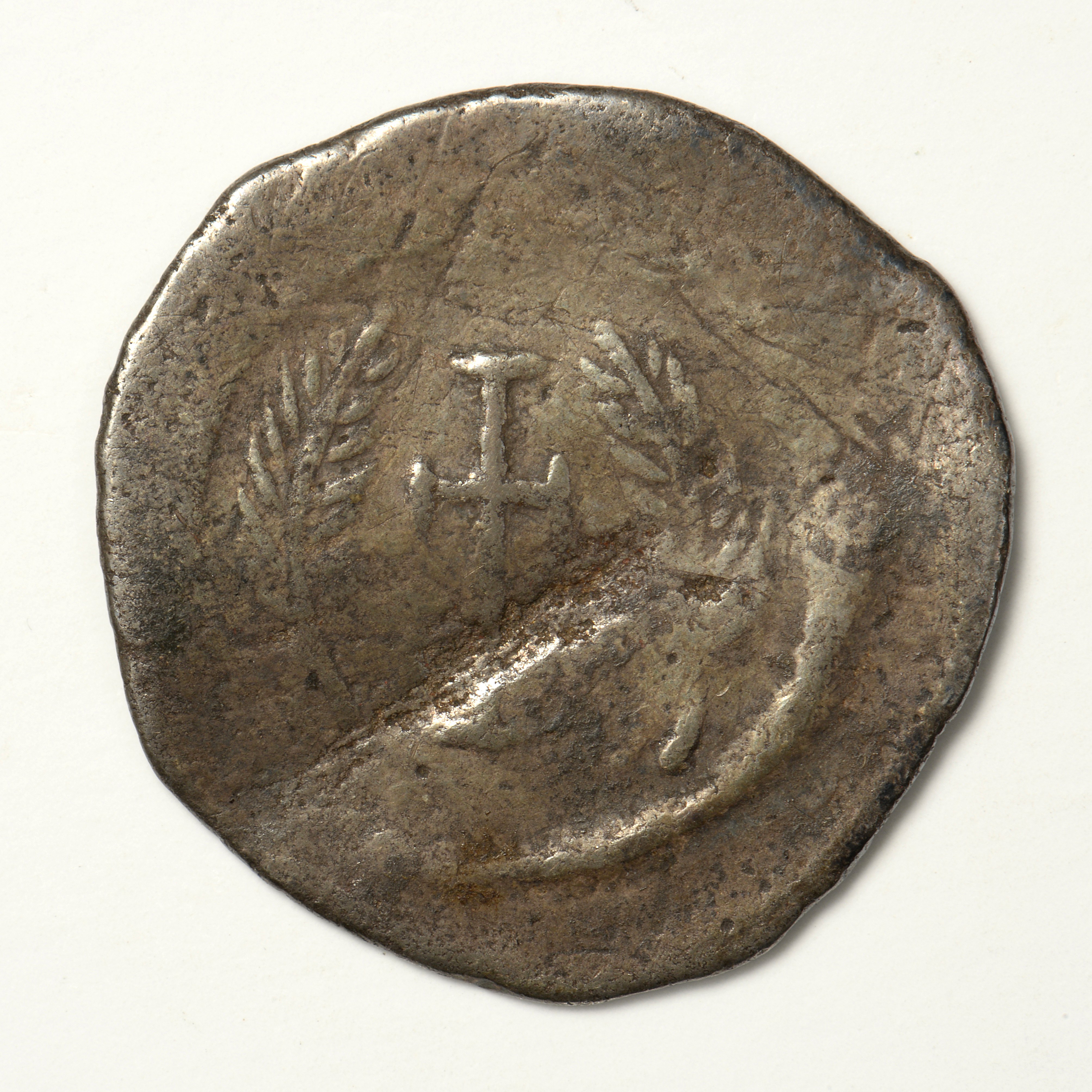реверс Phocas — Light Miliarense (Constantinople, 602)