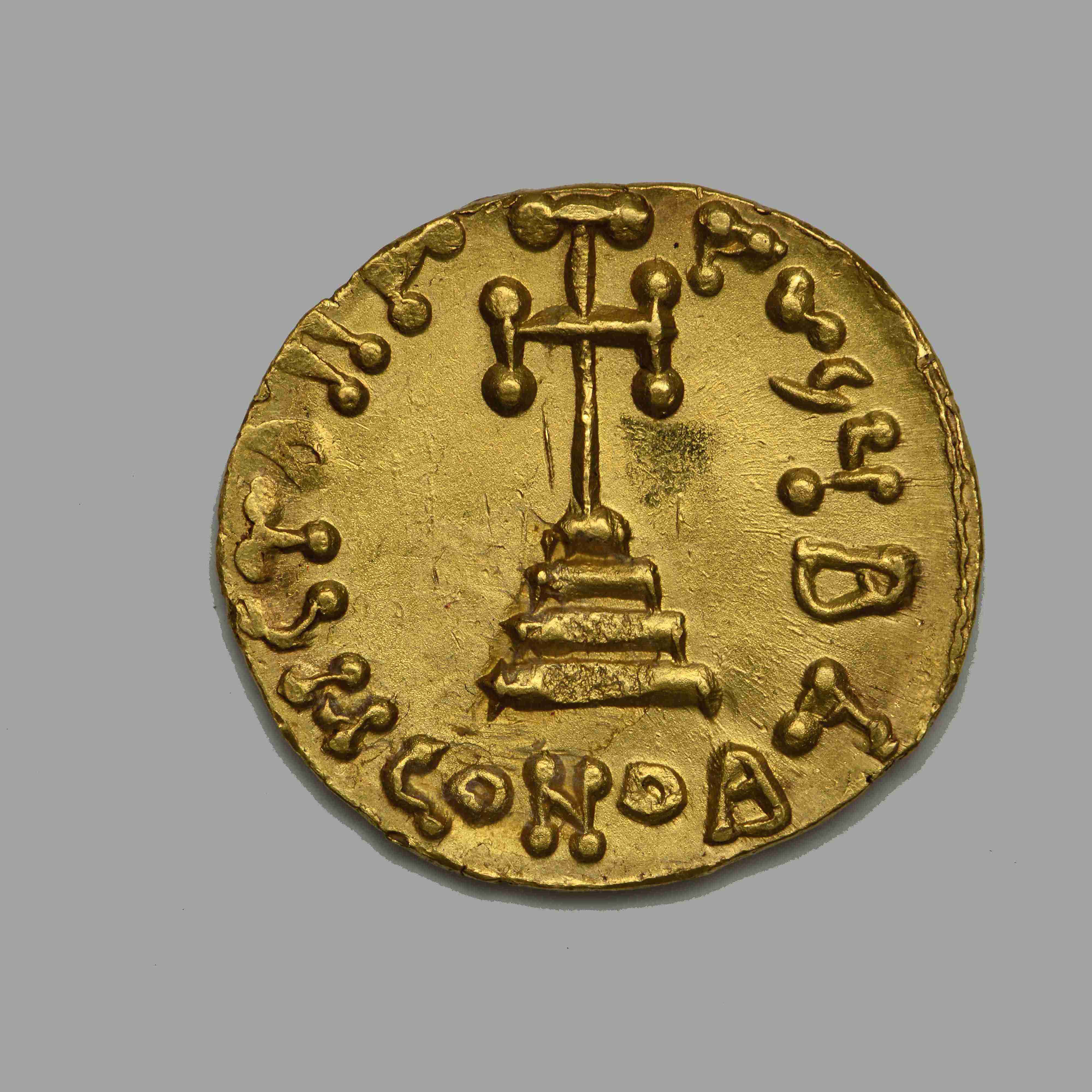 Constantine IV — Solidus (Constantinople), реверс, do_byzant