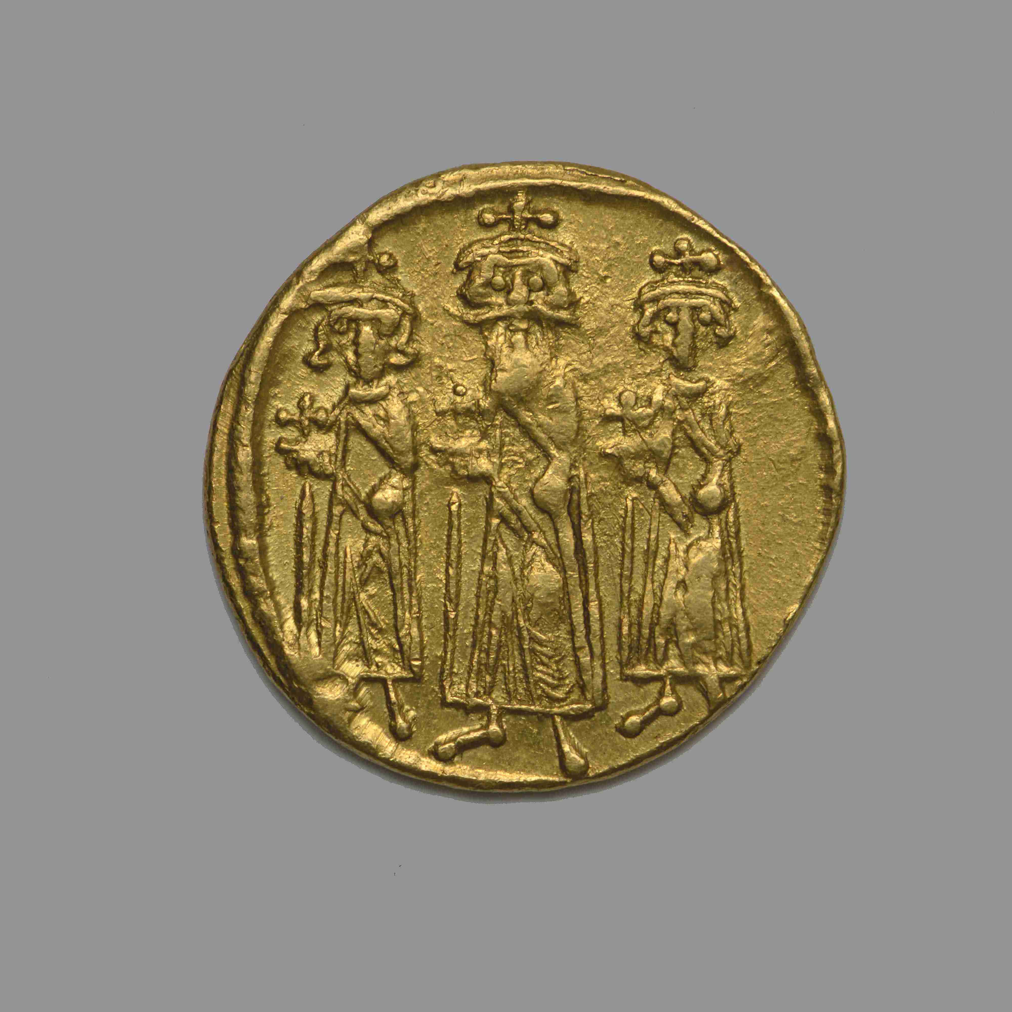 Heraclius — Solidus (Constantinople, 629), аверс, do_byzant
