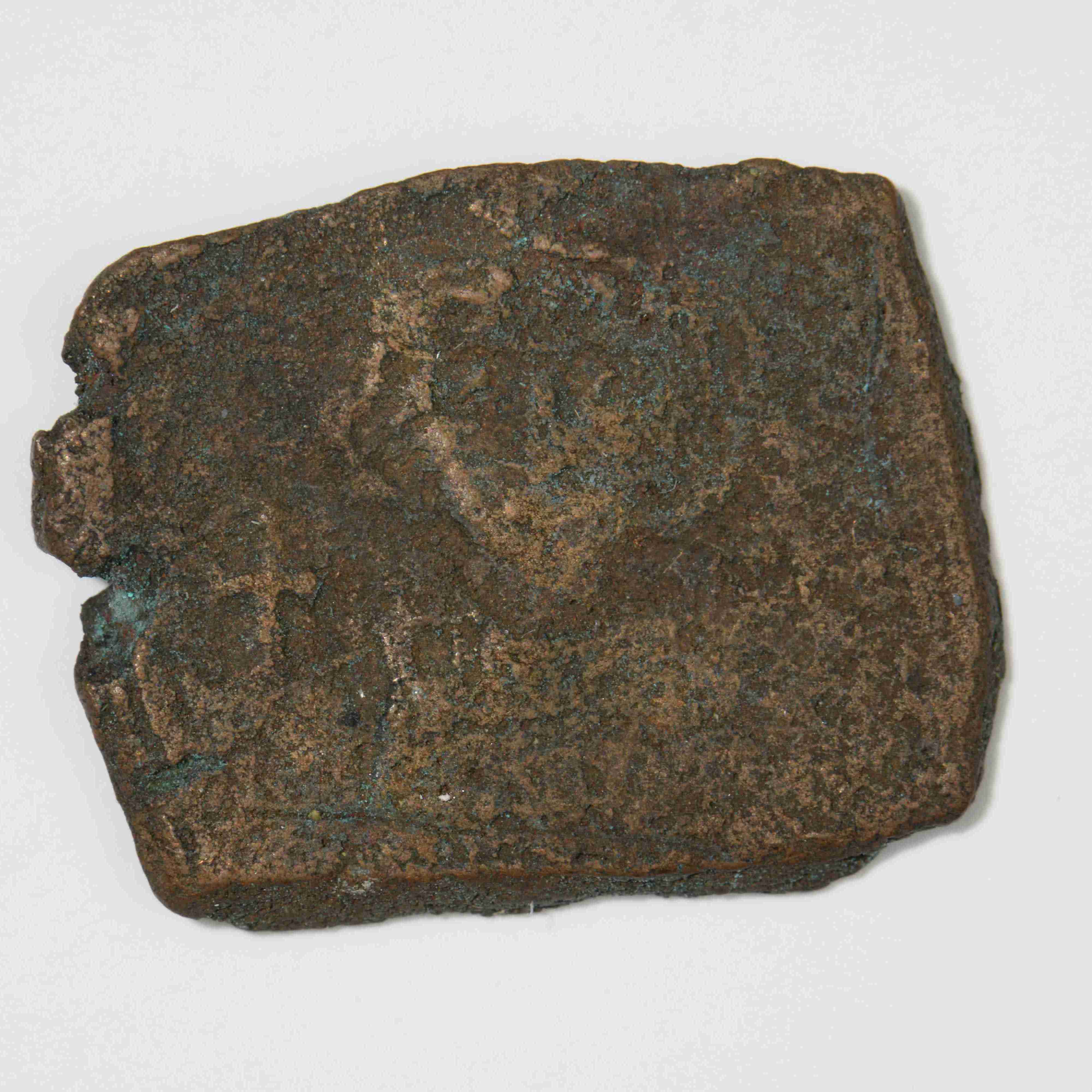 Justinian II — Half Follis (Constantinople, 685), аверс, do_byzant