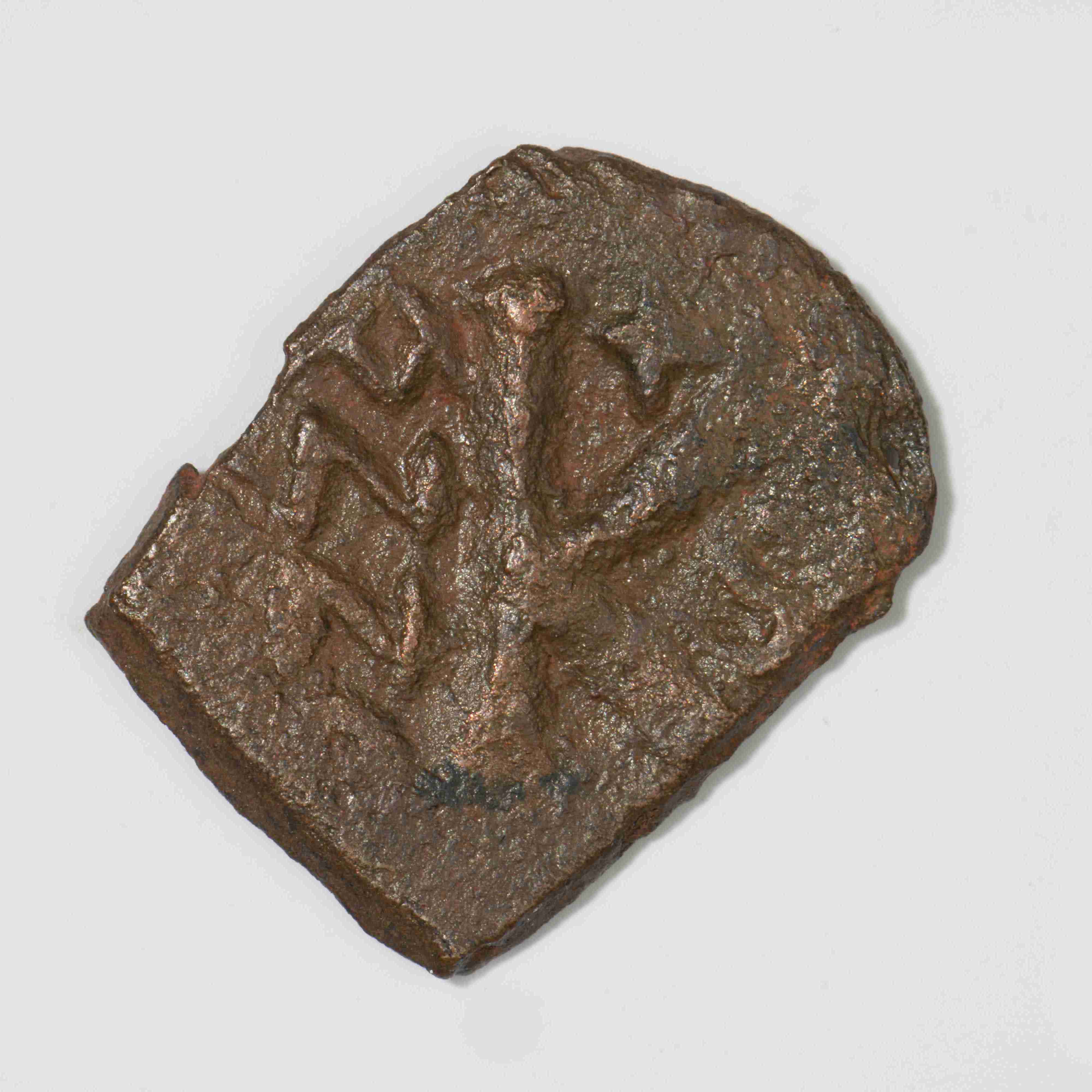 Justinian II — Half Follis (Constantinople, 685), реверс, do_byzant