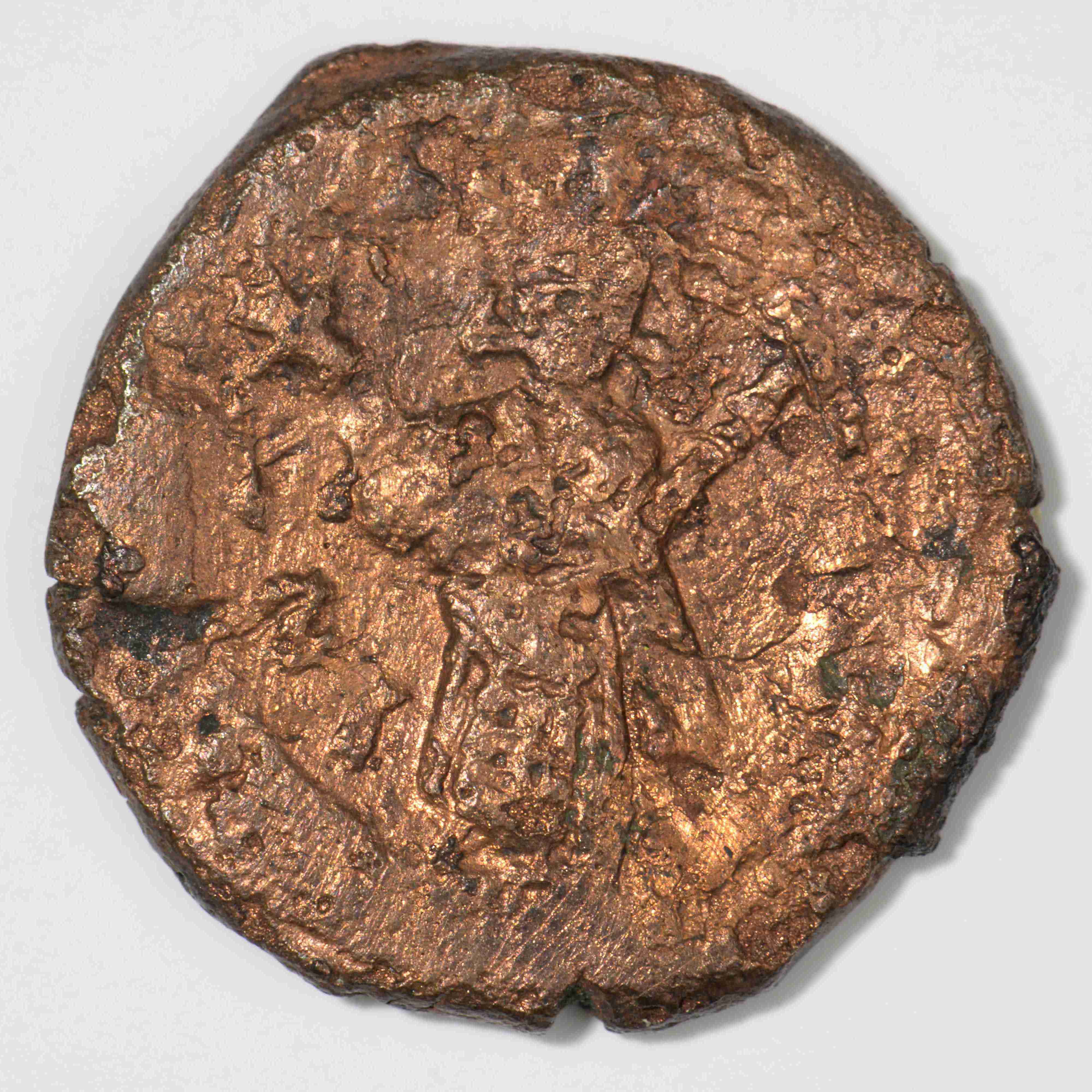 аверс Leo III — Follis (Constantinople, 717)