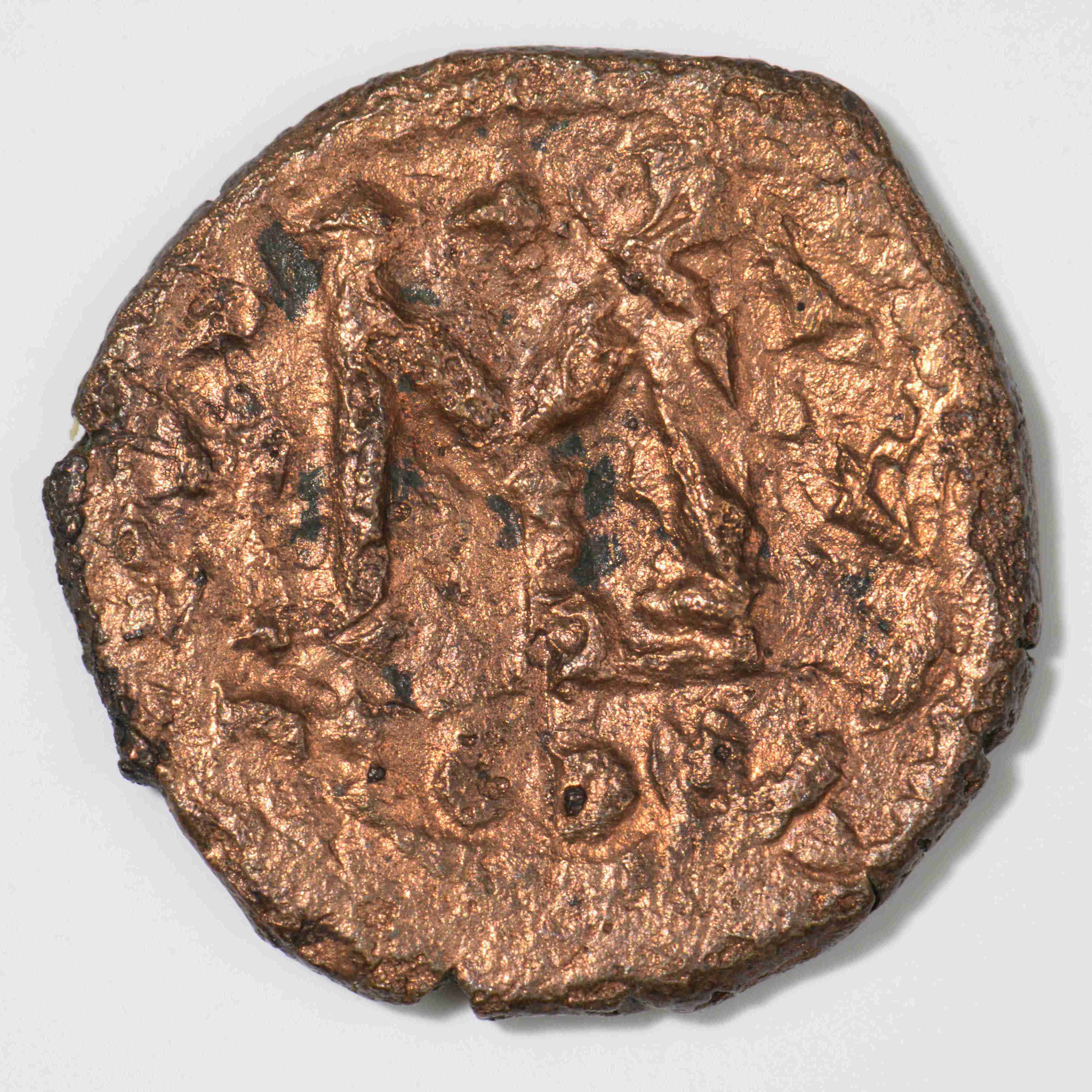 реверс Leo III — Follis (Constantinople, 717)