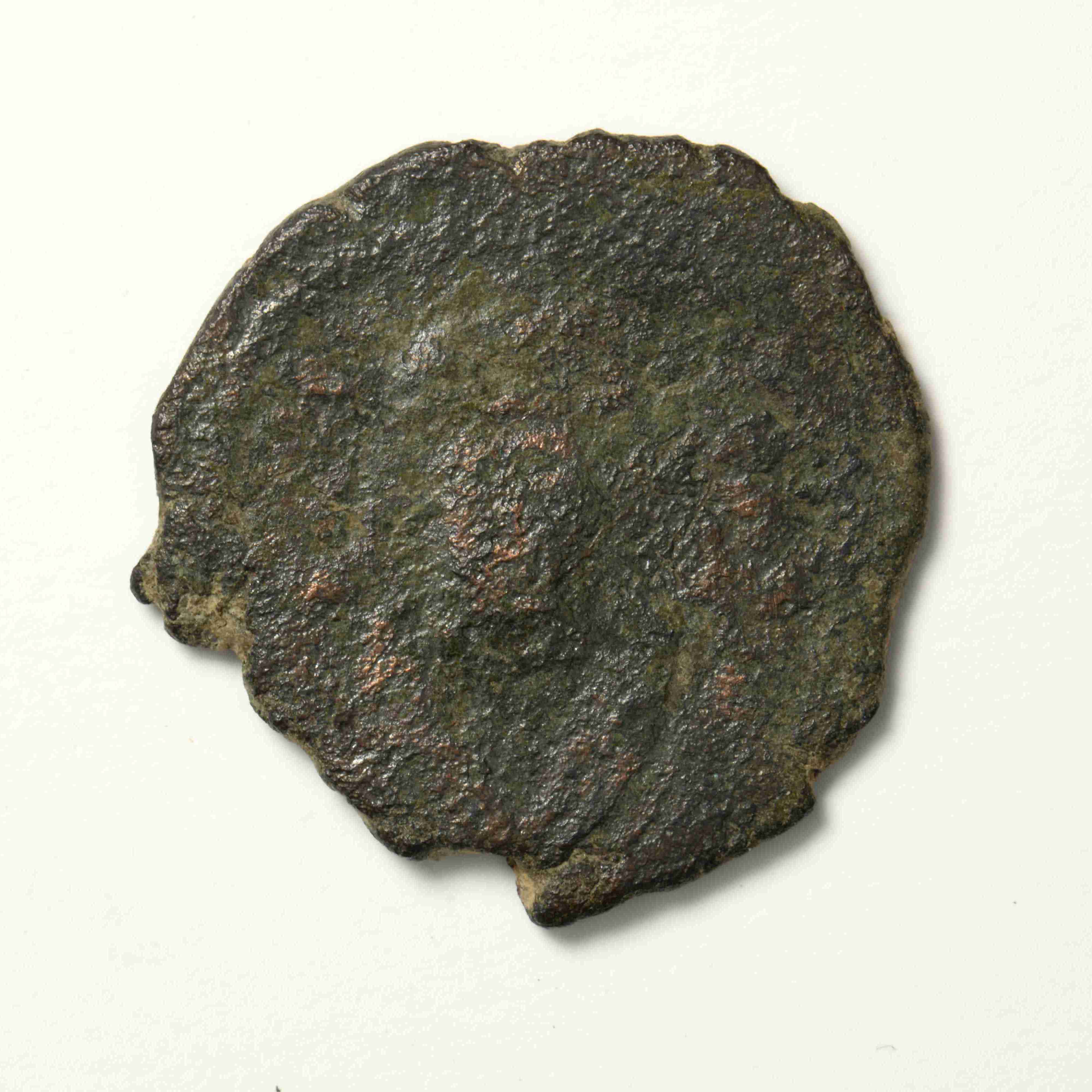 аверс Phocas — Half Follis (Kyzikos, 604–605)