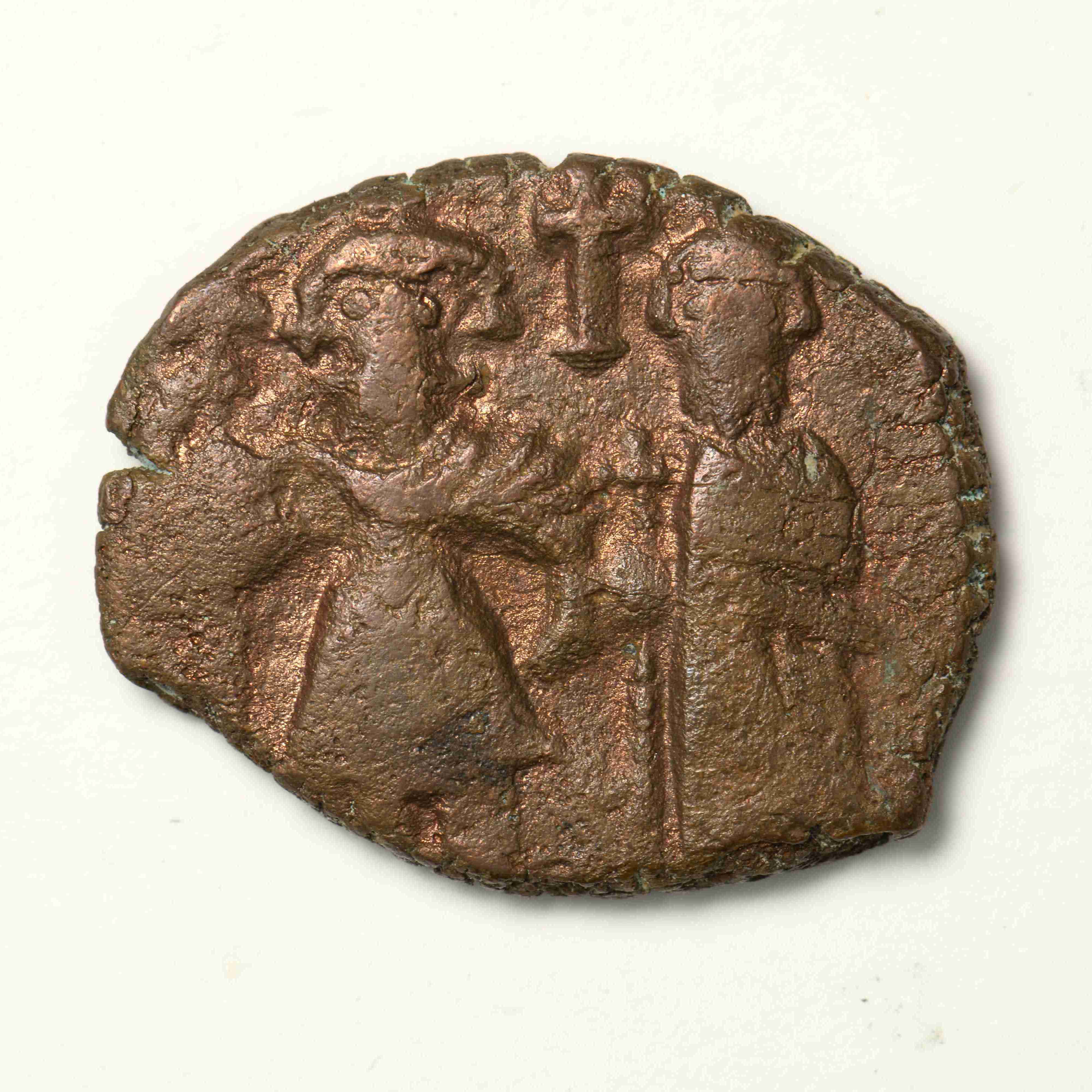 аверс Heraclius — Follis (Constantinople, 639–640)