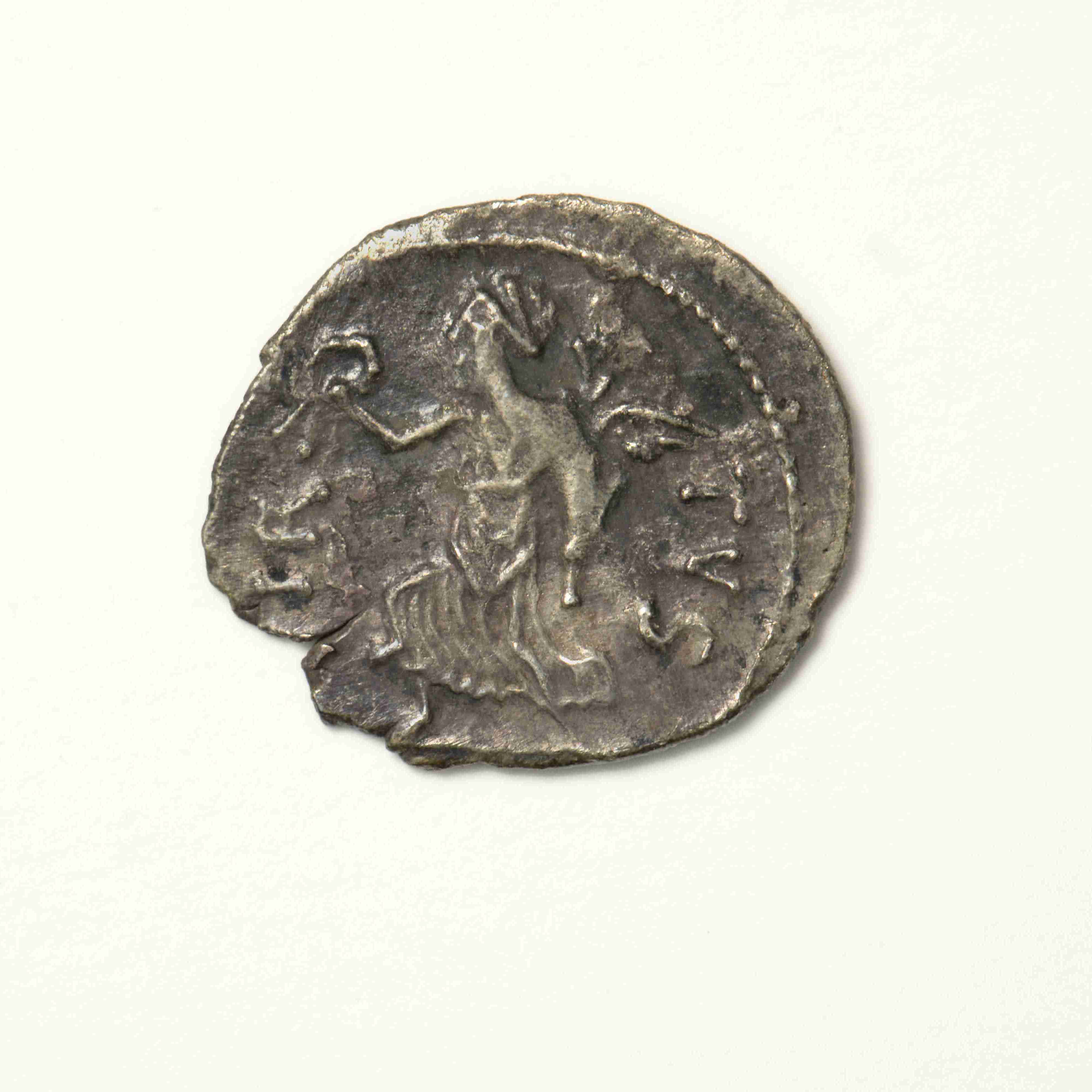 reverse Heraclius — Coin (Uncertain Value) (Carthage, 610)