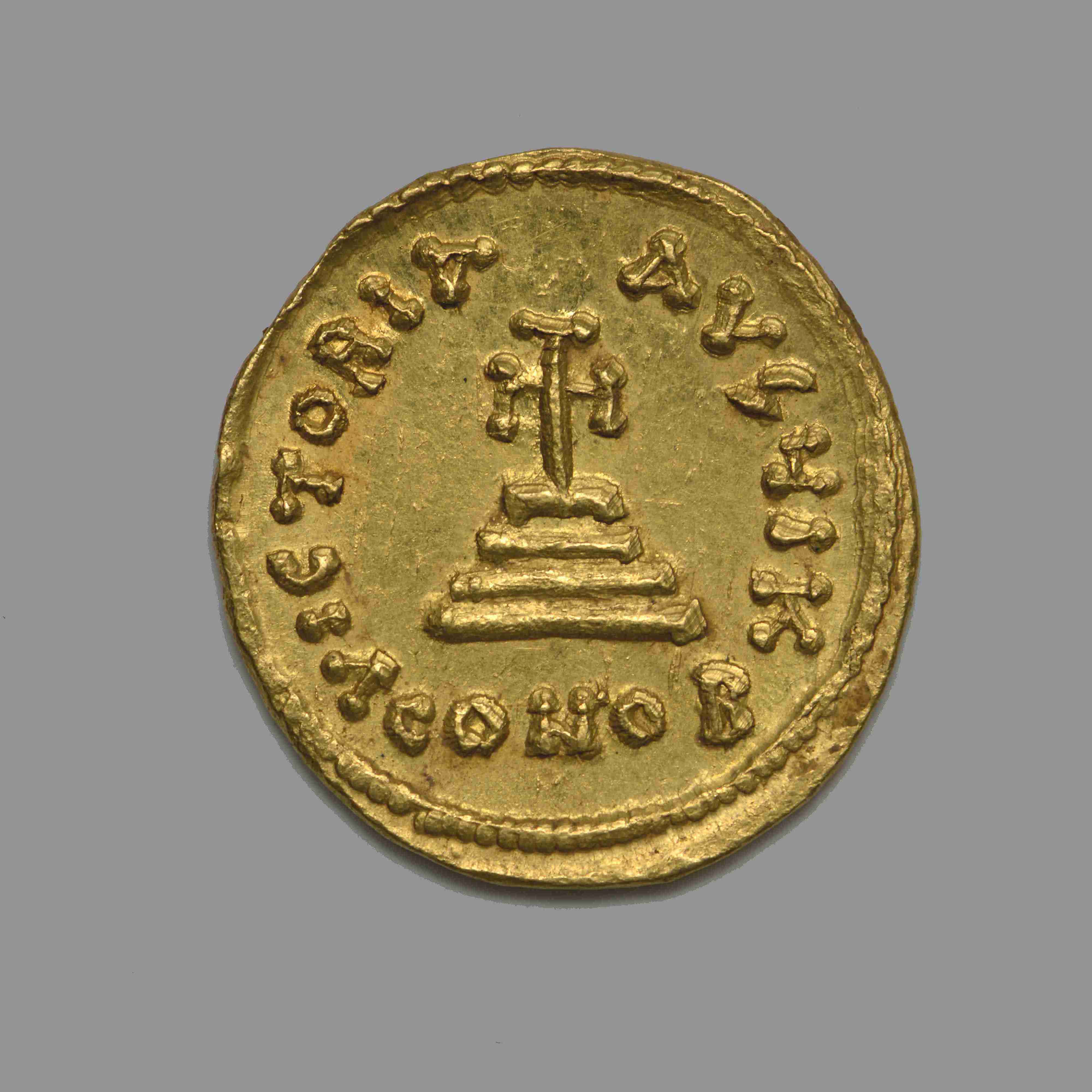 Heraclius — Solidus (Constantinople, 629), реверс, do_byzant