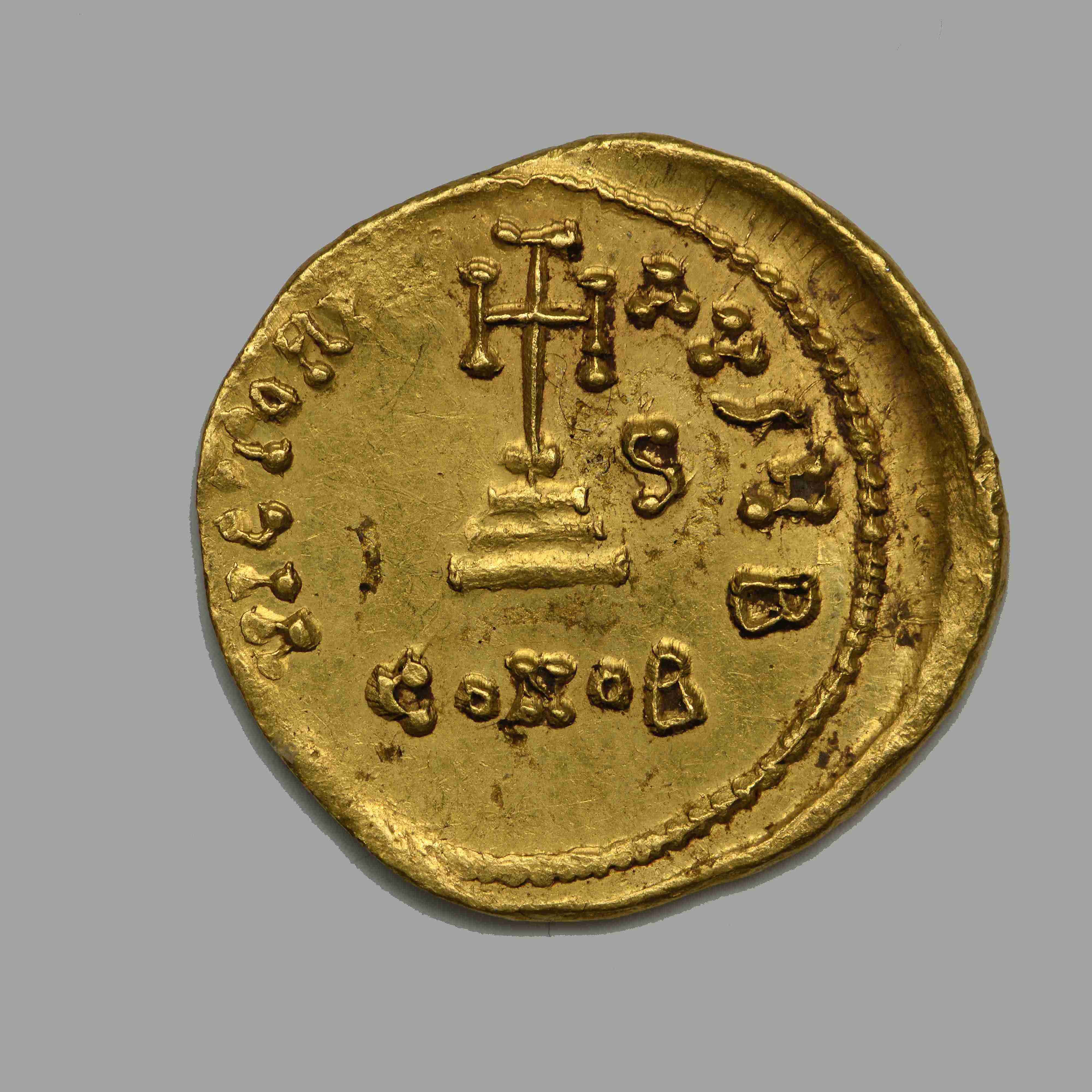 Constans II — Solidus (Constantinople, 642), реверс, do_byzant