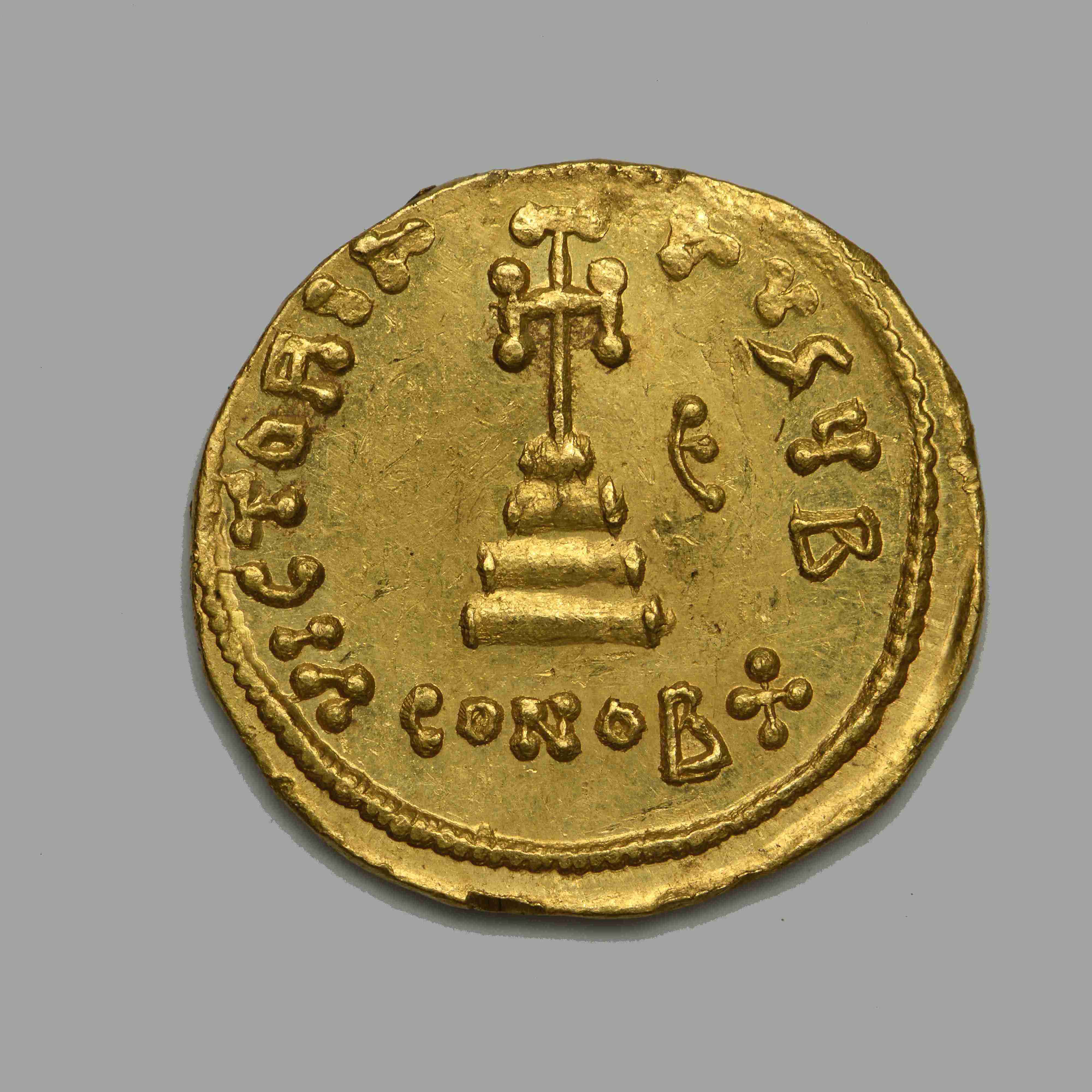 Constans II — Solidus (Constantinople, 642), реверс, do_byzant