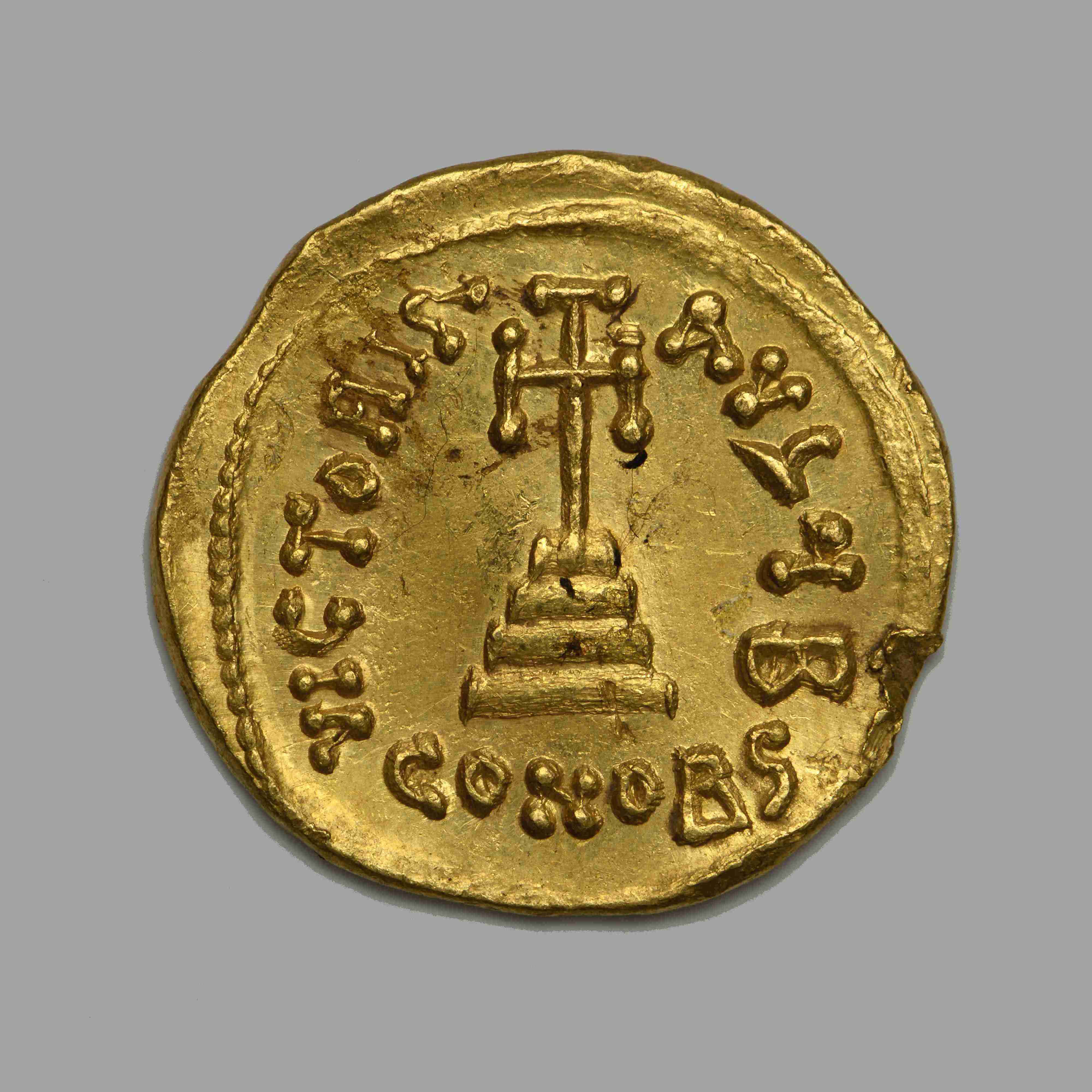 Constans II — Solidus (Constantinople, 642), реверс, do_byzant