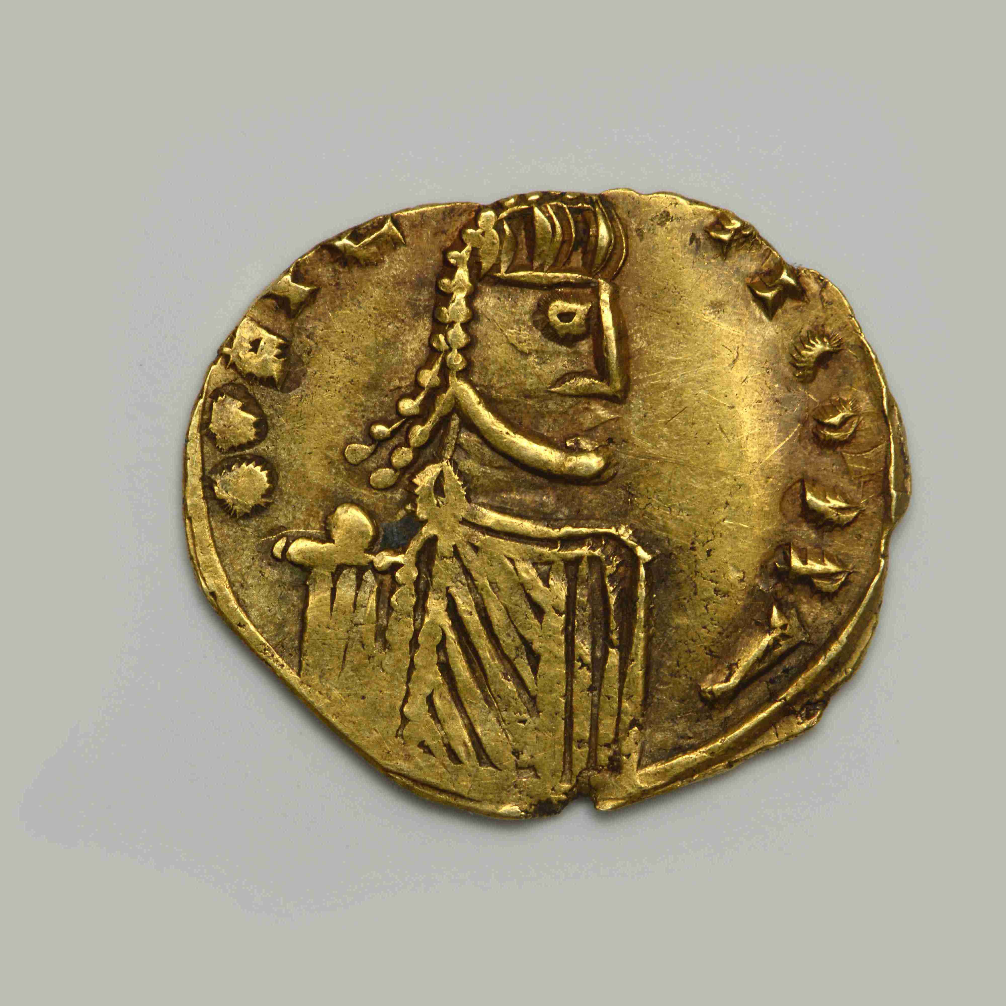аверс Philippikos — Tremissis (Syracuse, 711)