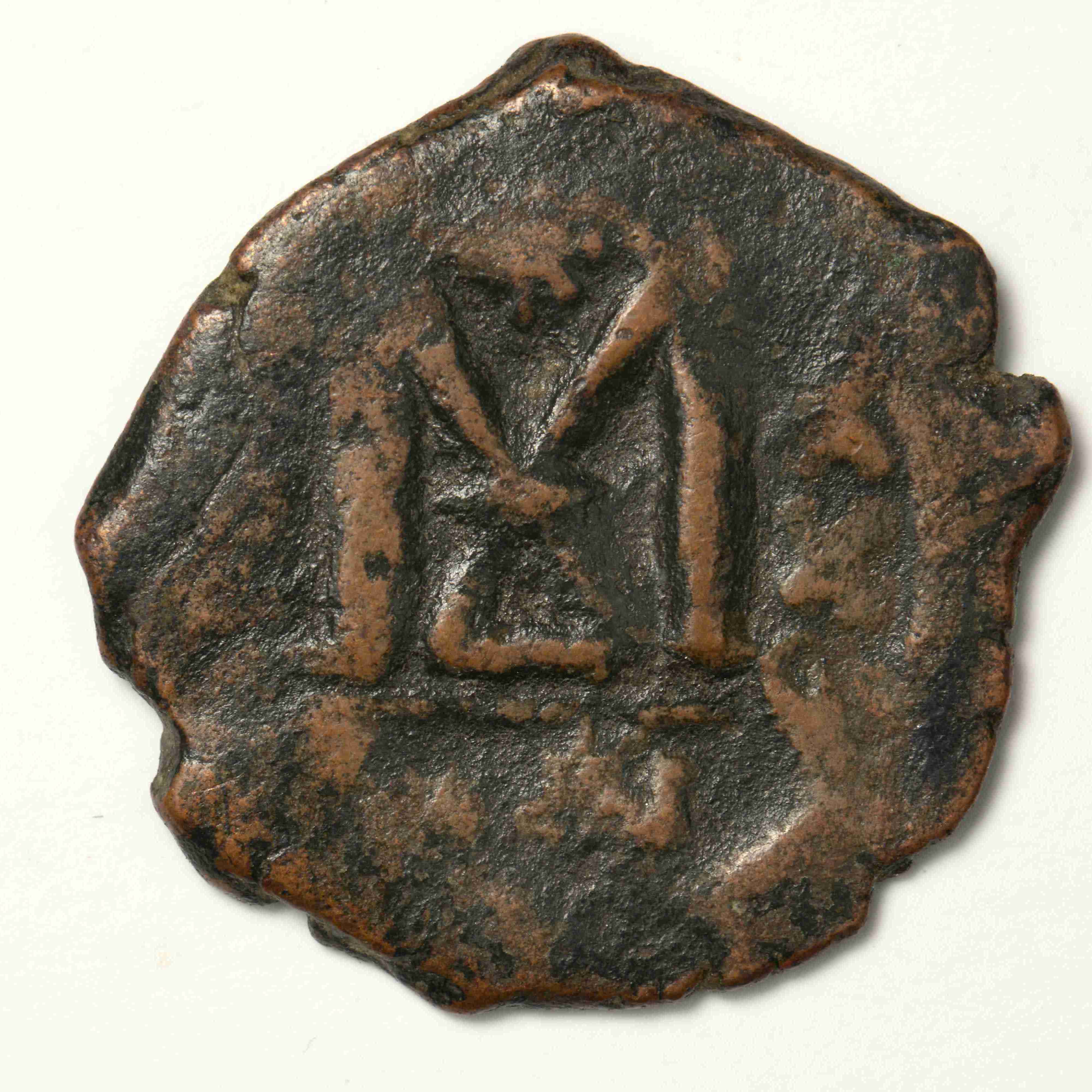 Heraclius — Follis (Constantinople, 639–640), реверс, do_byzant
