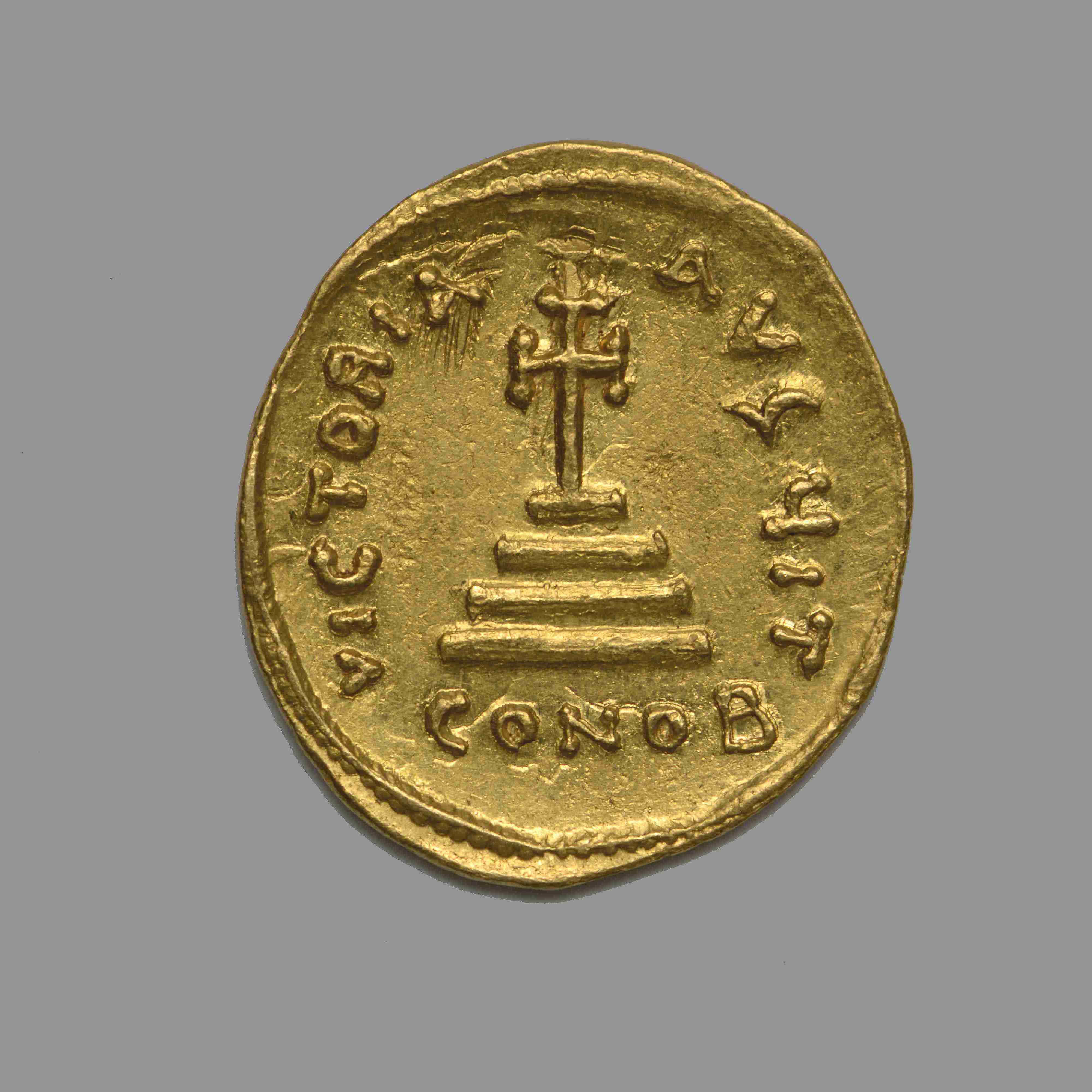 Heraclius — Solidus (Constantinople, 629), реверс, do_byzant