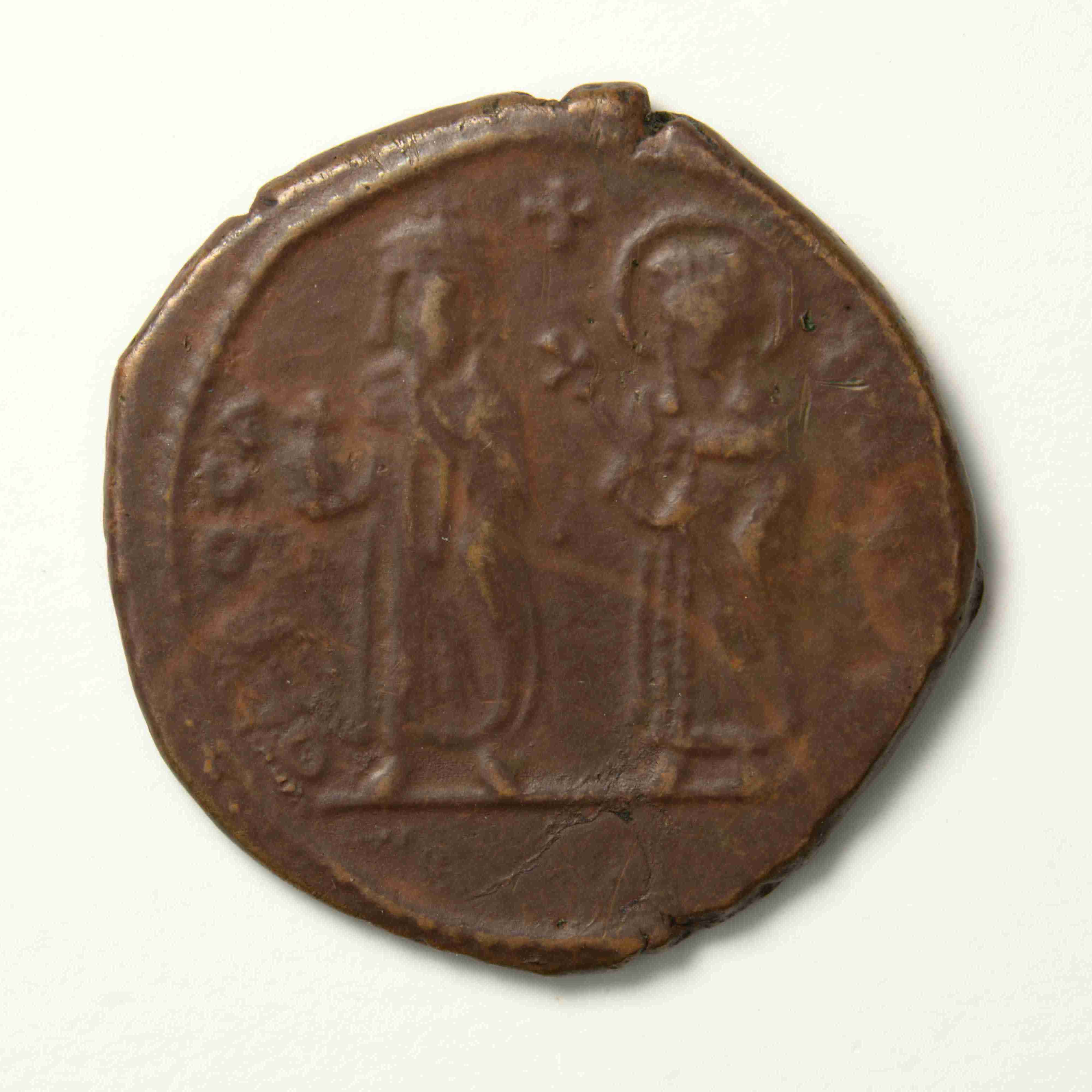 аверс Phocas — Follis (Antioch, 602–603)