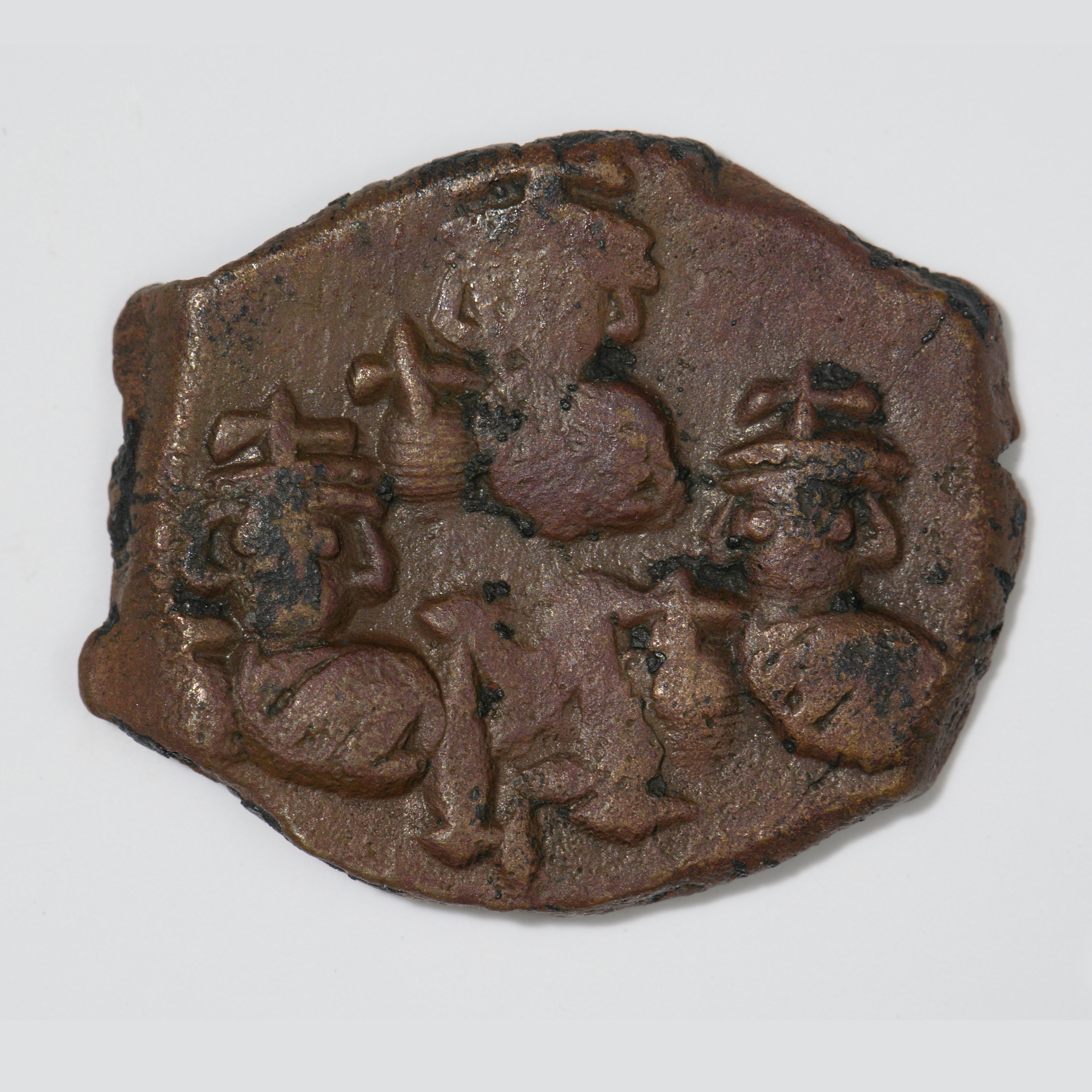 Constans II — Follis (Constantinople, 651–652), реверс, do_byzant