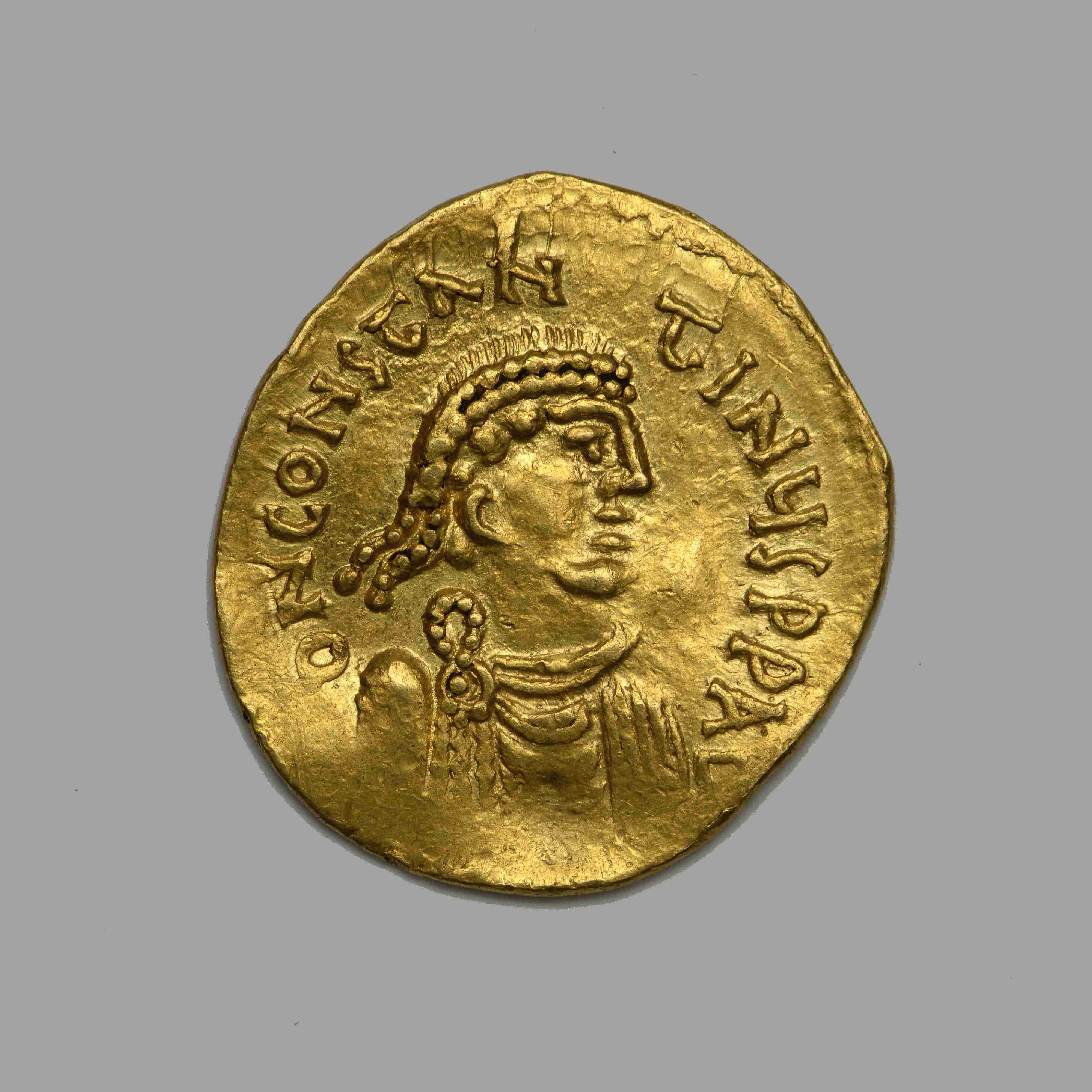 аверс Constans II — Semissis (Syracuse, 641)
