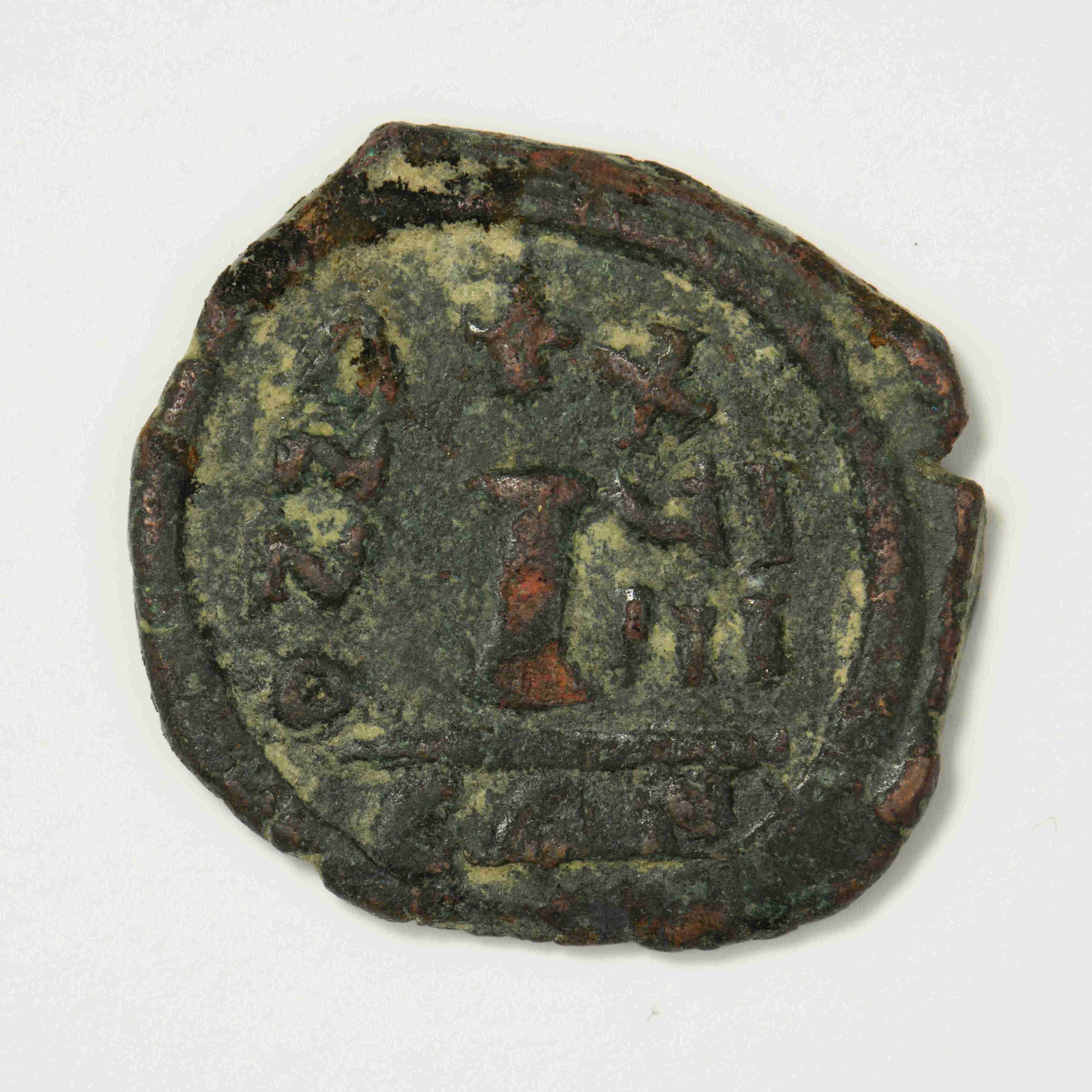 Justinian I — Decanummium (Constantinople, 552–553), реверс, do_byzant