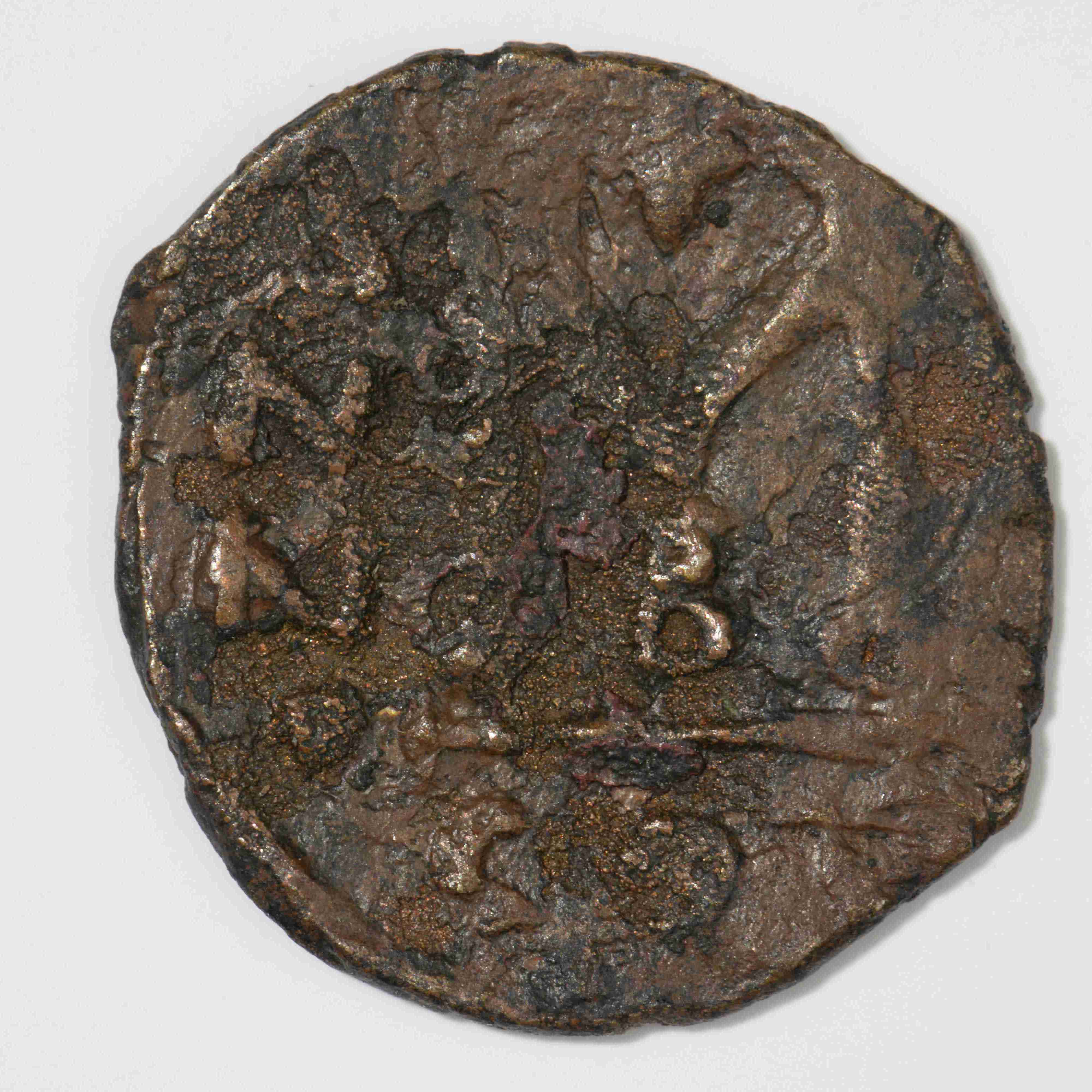 Leo III — Follis (Constantinople, 717), реверс, do_byzant