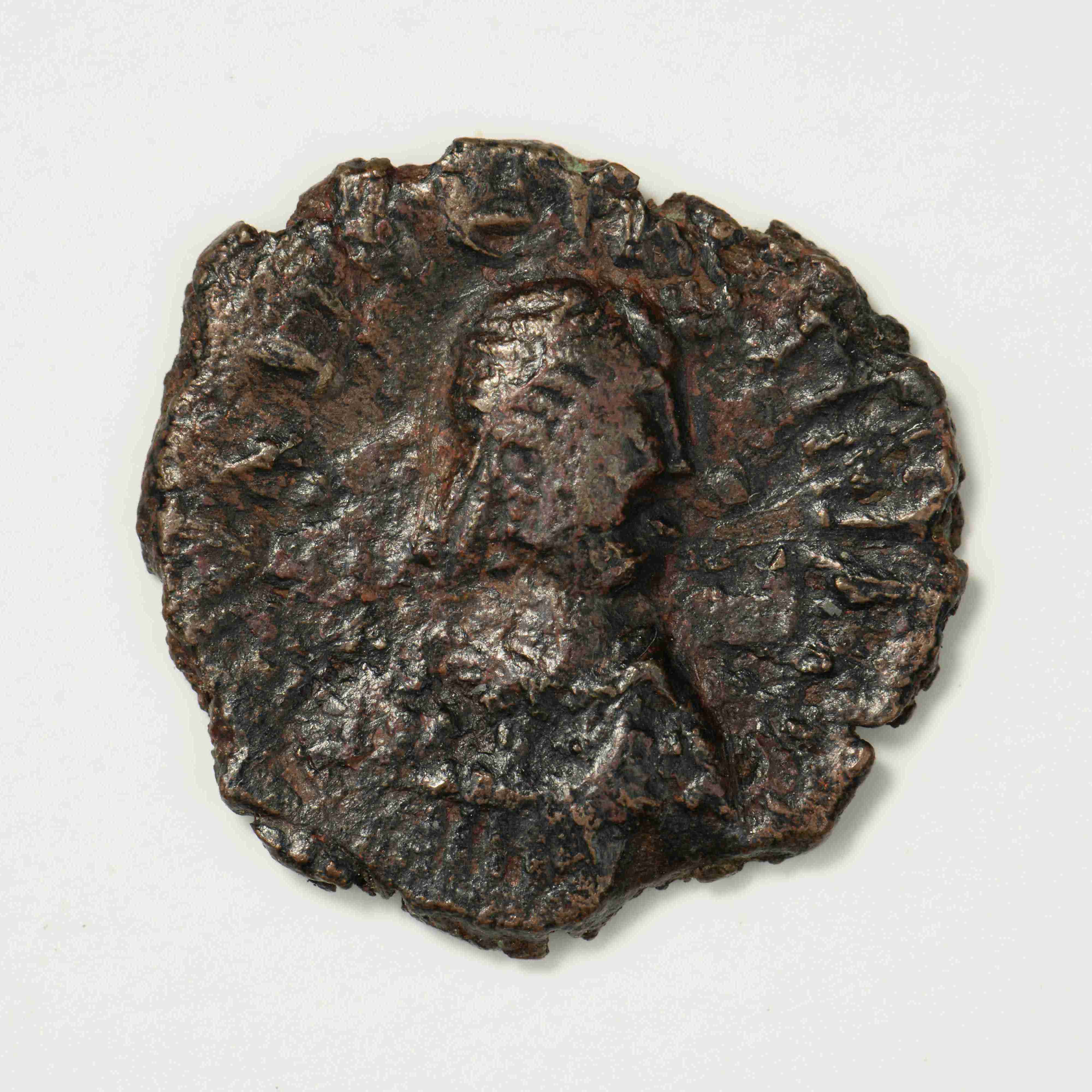 аверс Justin I — Decanummium (Constantinople, 527)