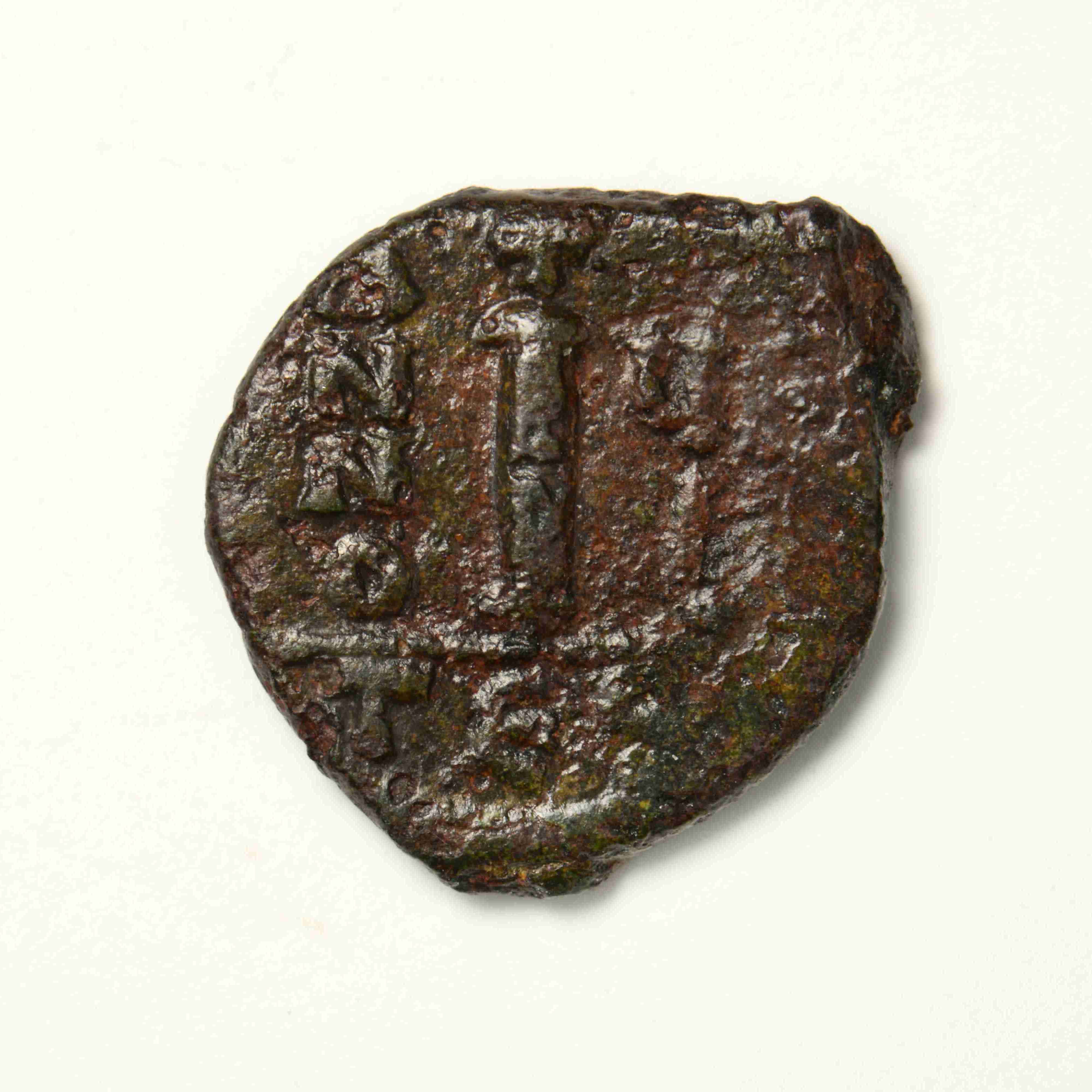 reverse Phocas — Decanummium (Thessalonike, 607–608)