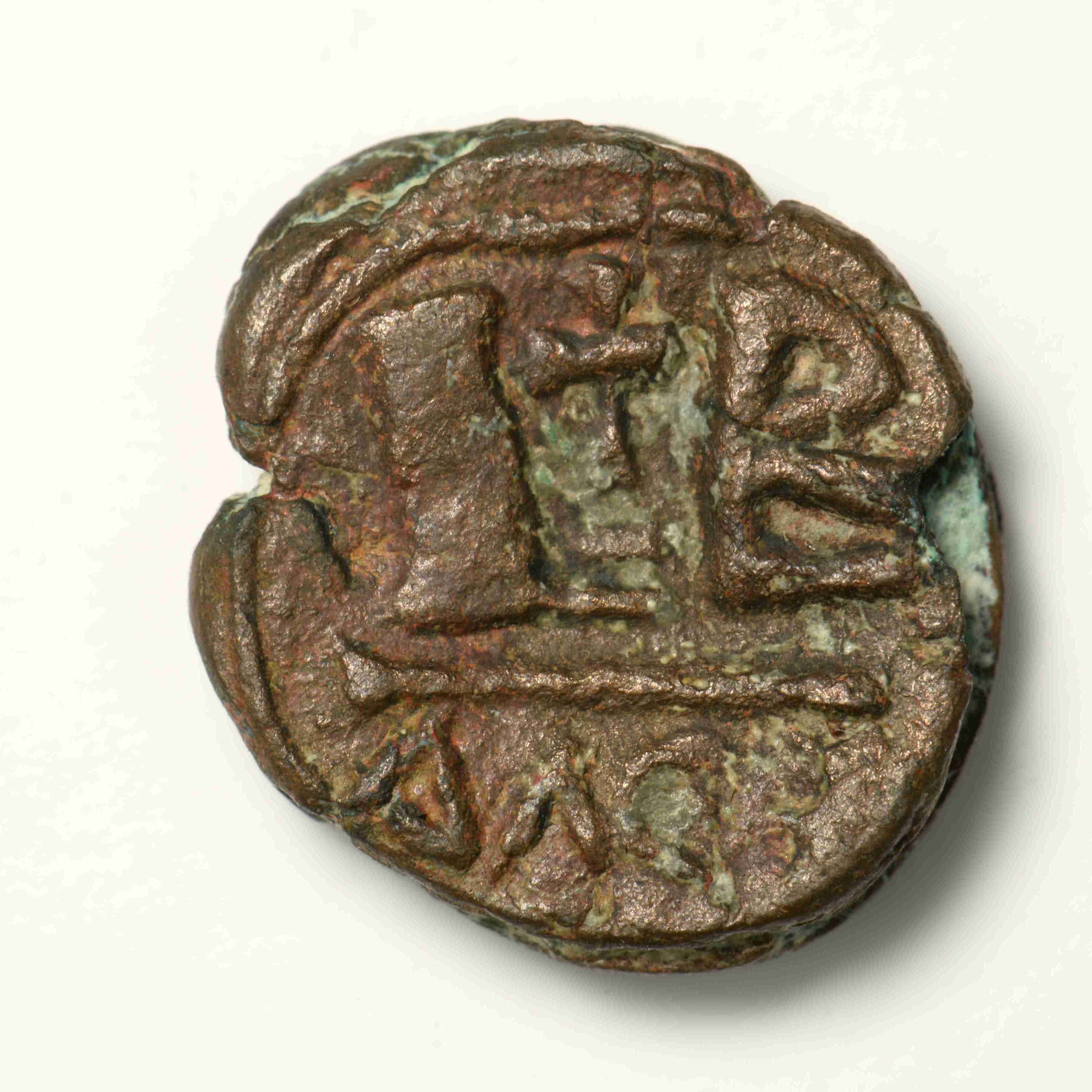 реверс Heraclius — Twelve Nummi (Alexandria, 613)