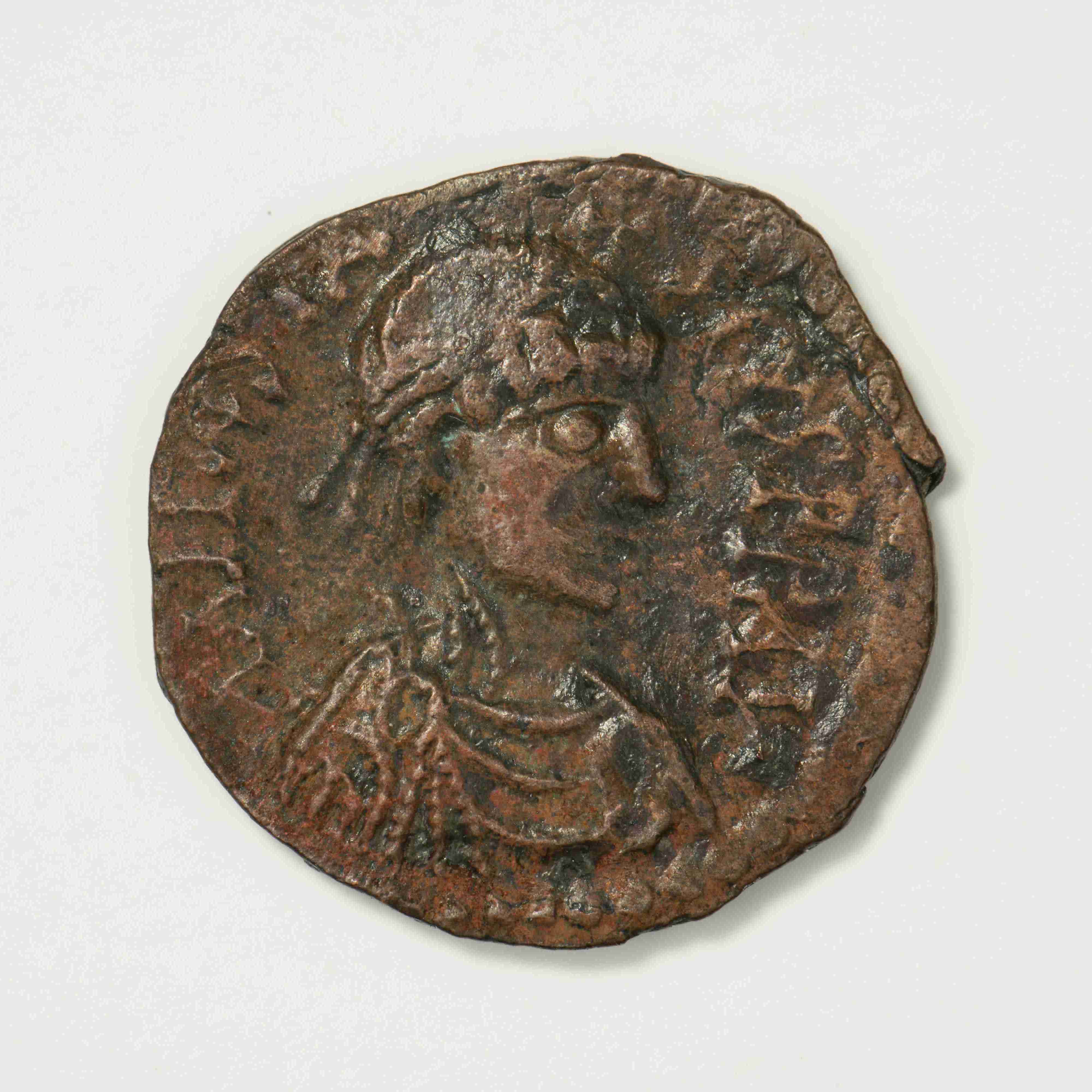 Anastasios I — Half Follis (Constantinople, 491), аверс, do_byzant