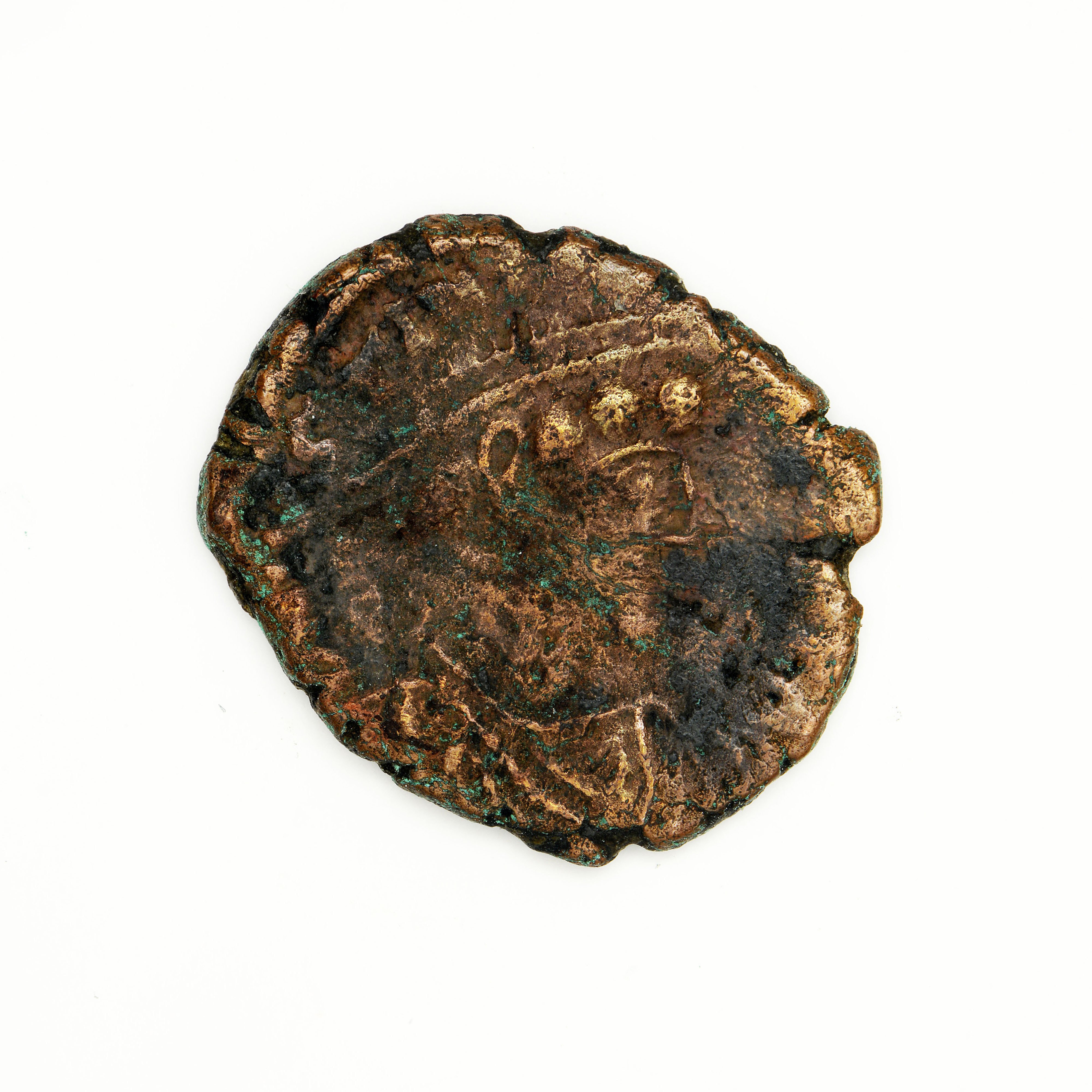 Justinian I — Decanummium (Constantinople, 552–553), аверс, do_byzant