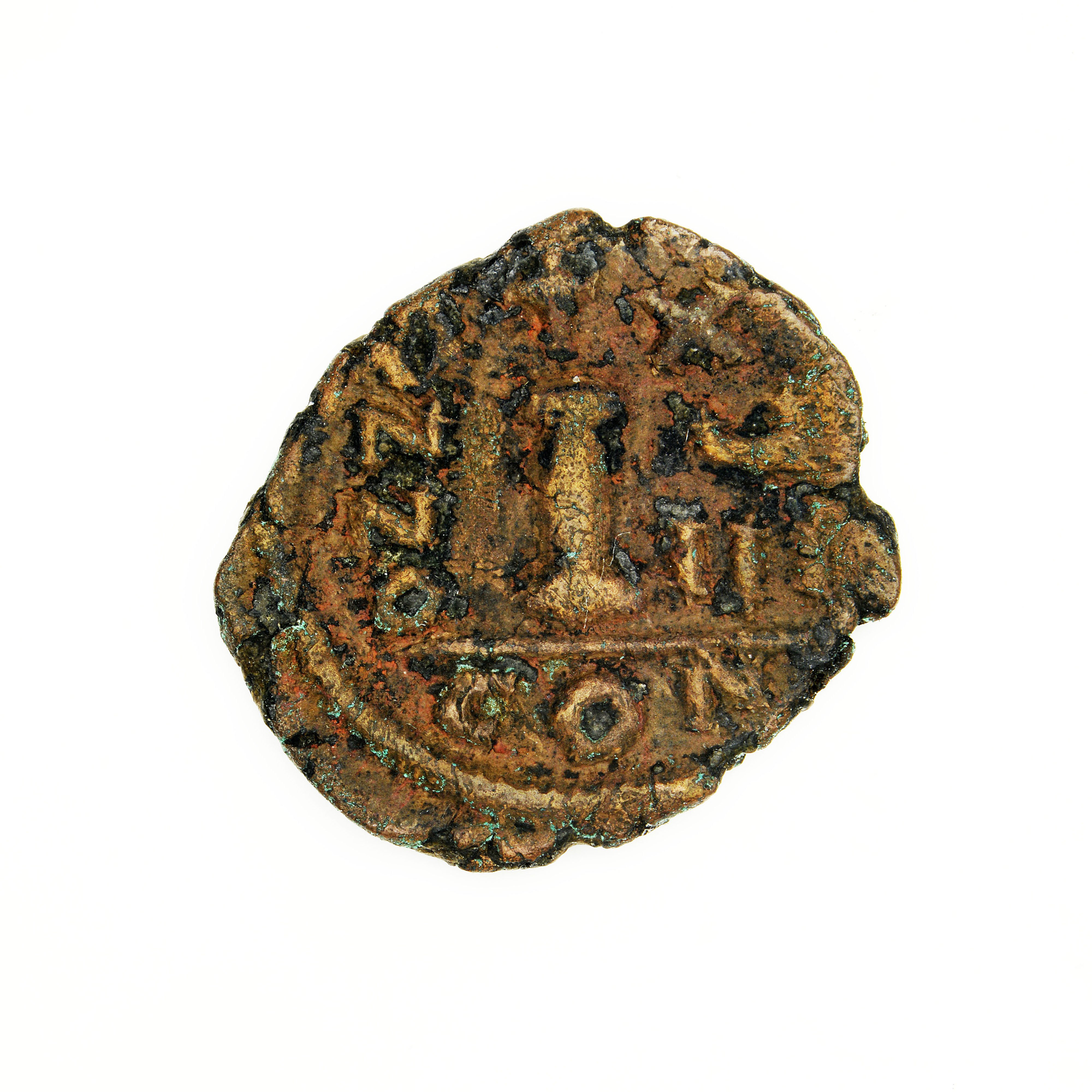 Justinian I — Decanummium (Constantinople, 552–553), реверс, do_byzant